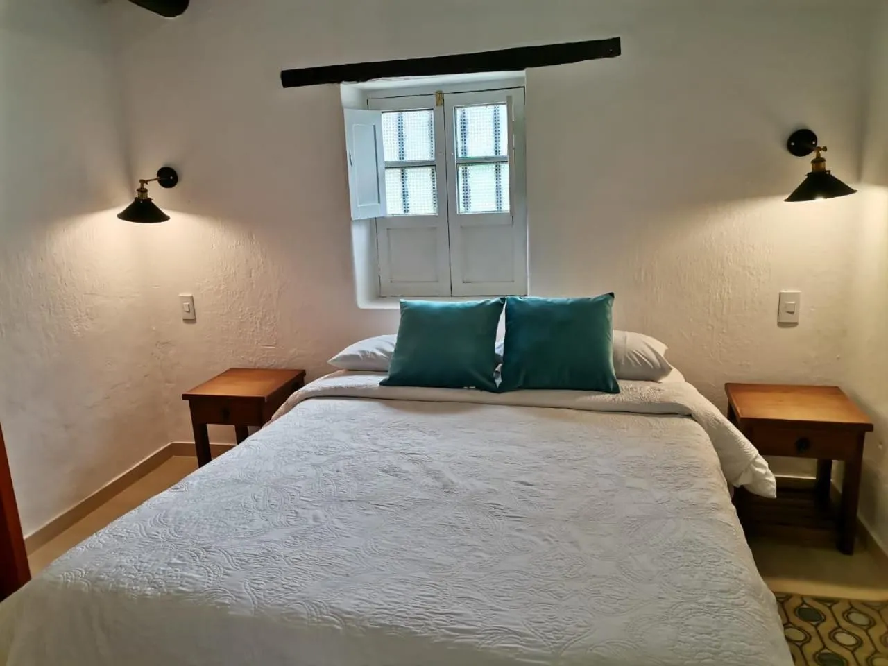 Bed in Hospedaje Casa Santa Isabel