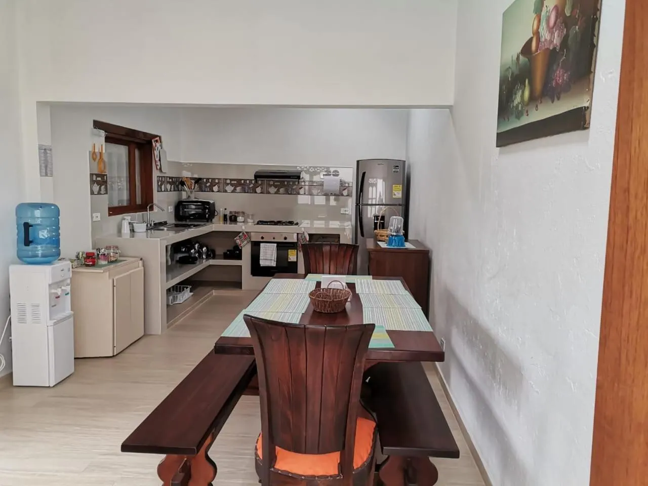 Kitchen or kitchenette in Hospedaje Casa Santa Isabel