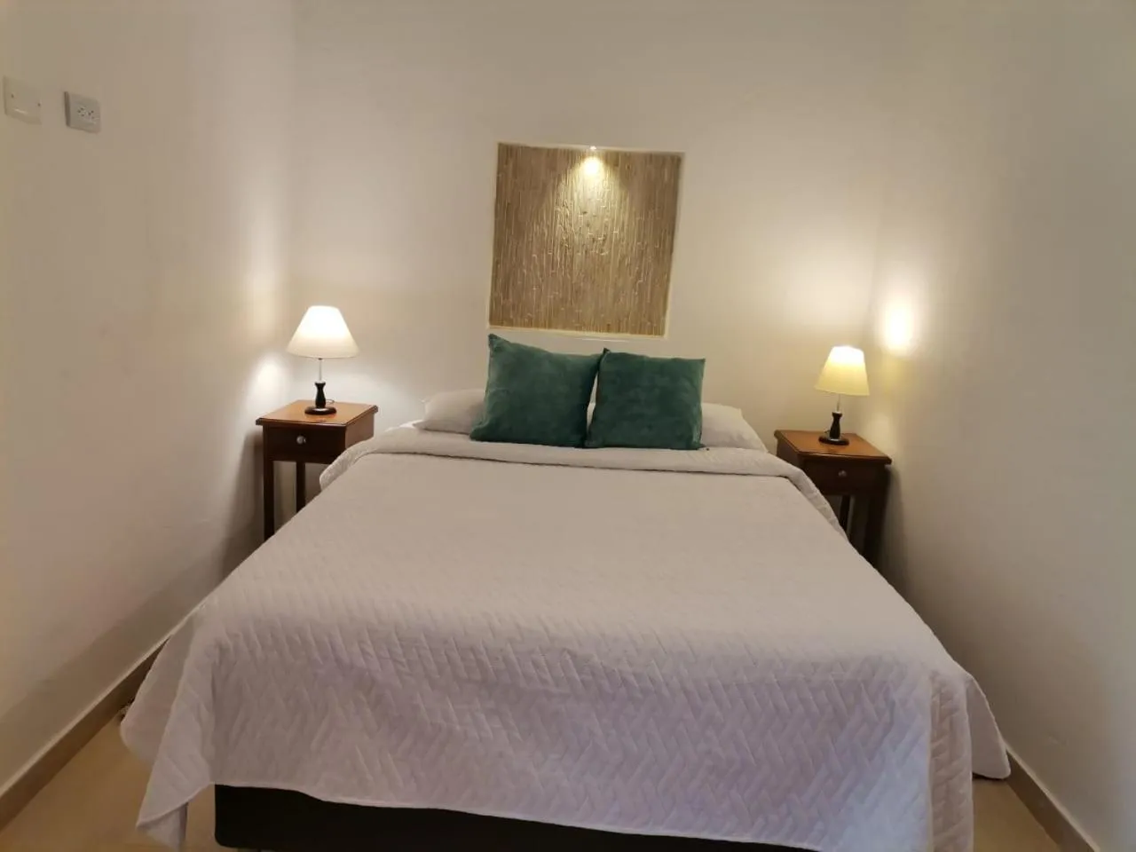 Bed in Hospedaje Casa Santa Isabel