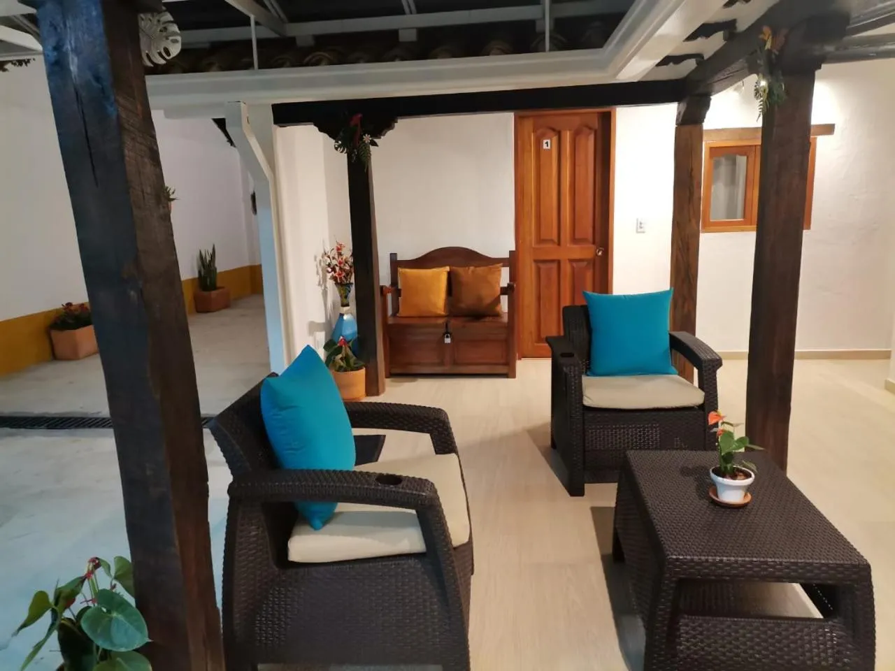 Living room in Hospedaje Casa Santa Isabel