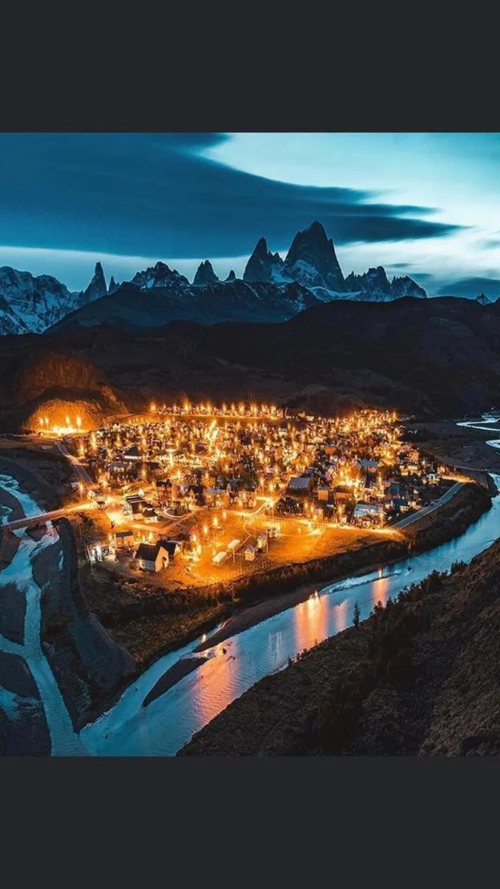 Natural landscape in Hotel Lago del Desierto