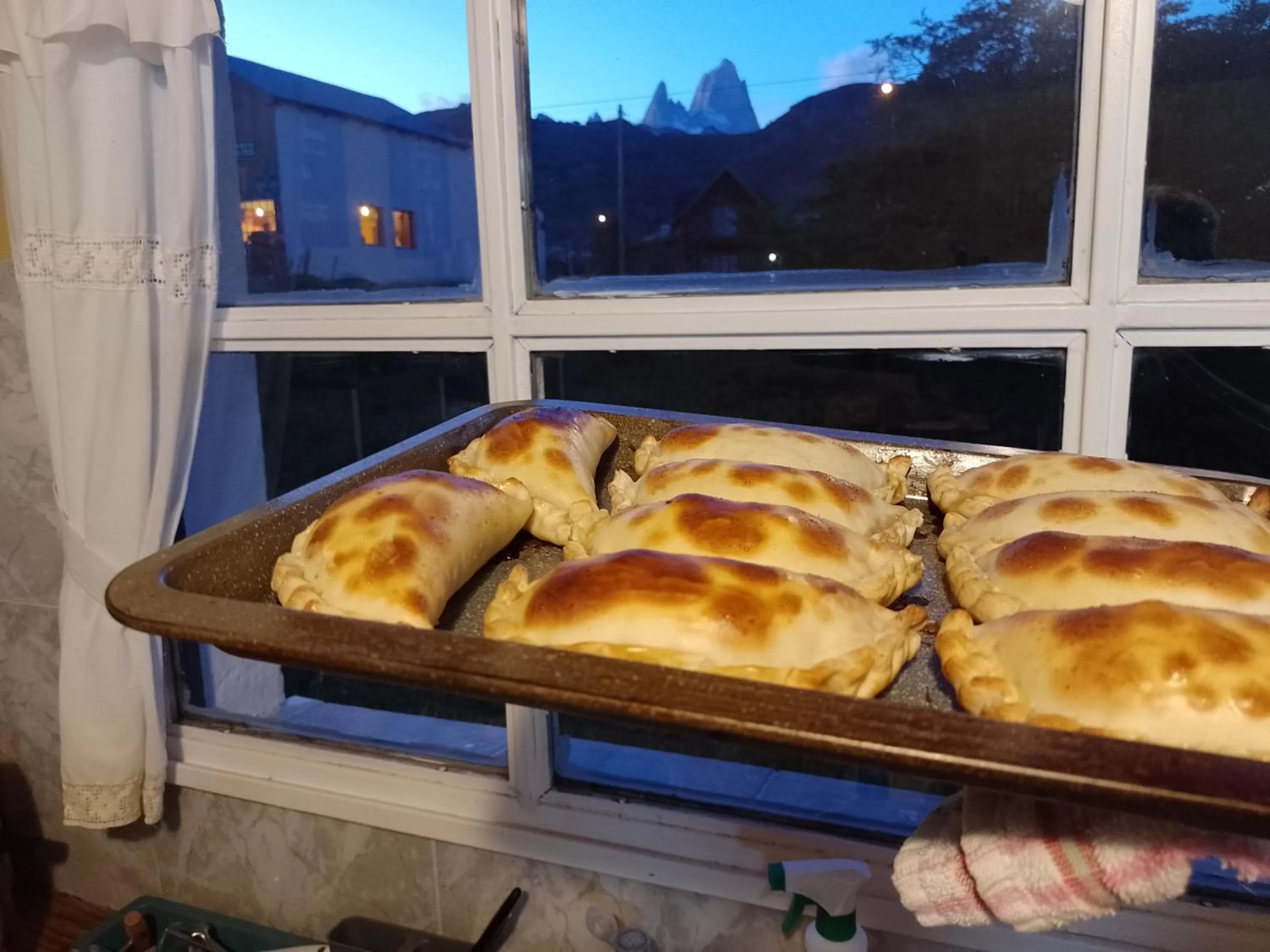 Food and drinks in Hotel Lago del Desierto