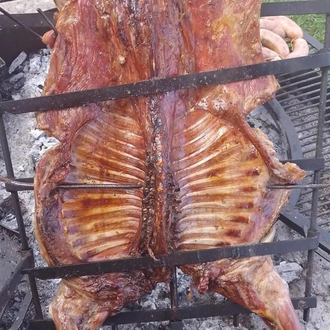 BBQ facilities in Hotel Lago del Desierto