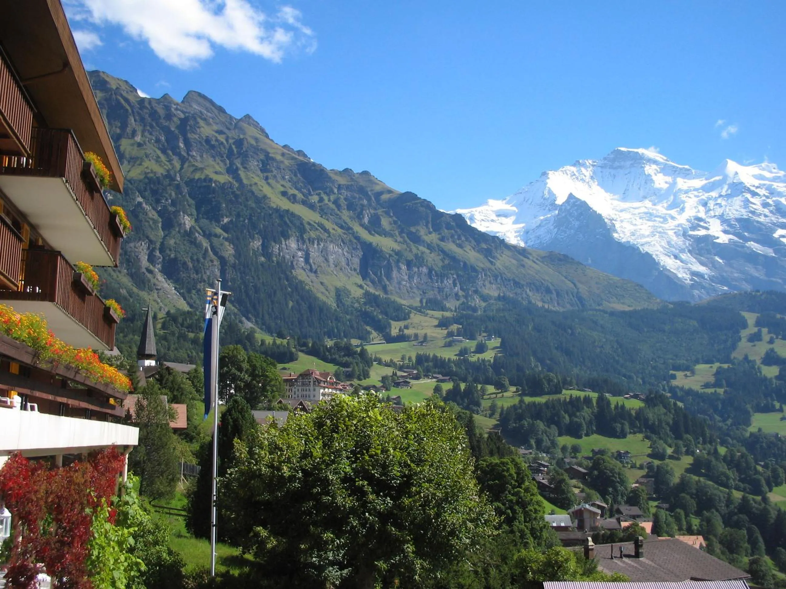 Natural landscape in Hotel Bellevue - Traditional Swiss Hideaway
