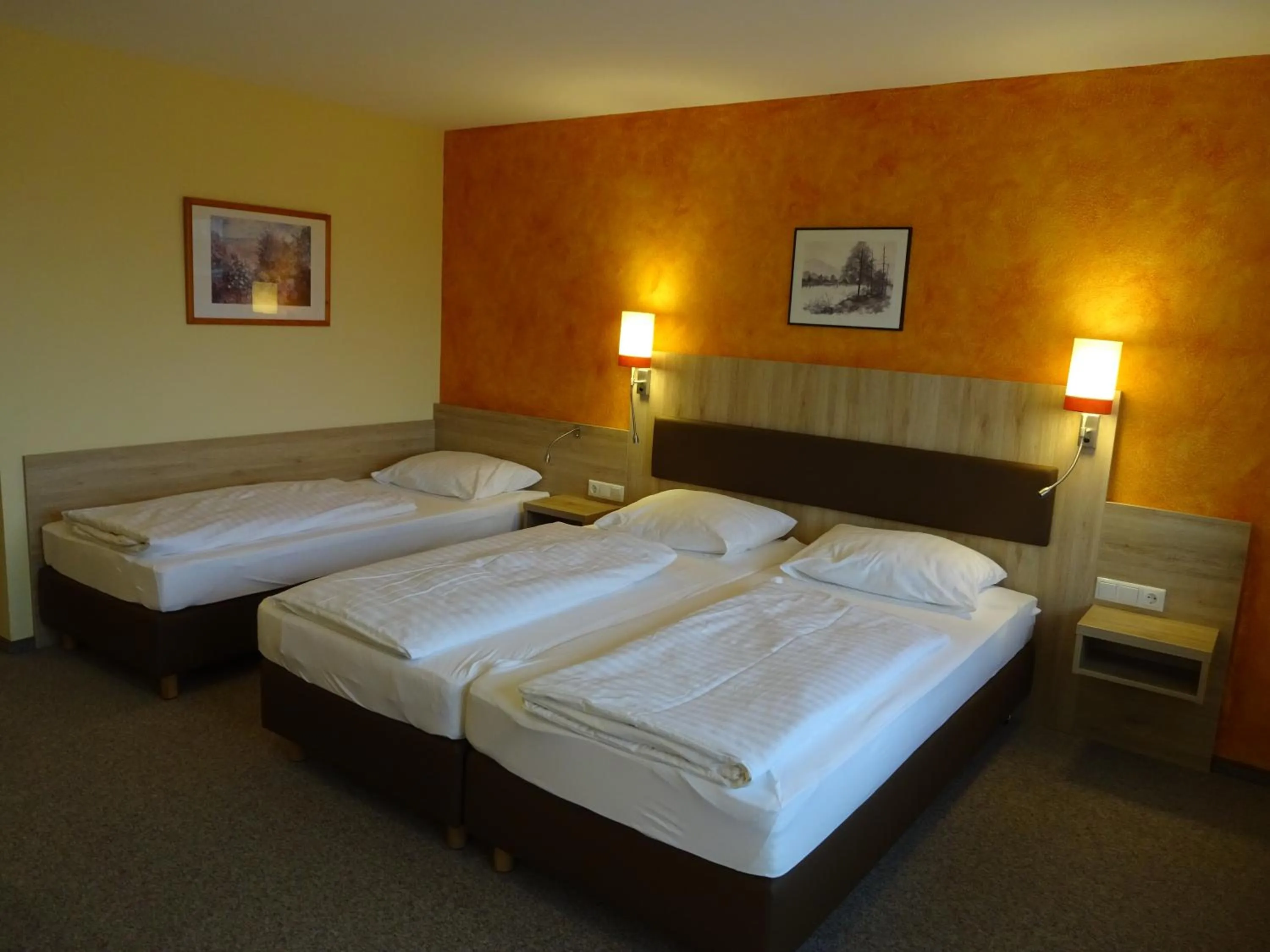 Photo of the whole room, Bed in Gasthof Hotel Zum Ross