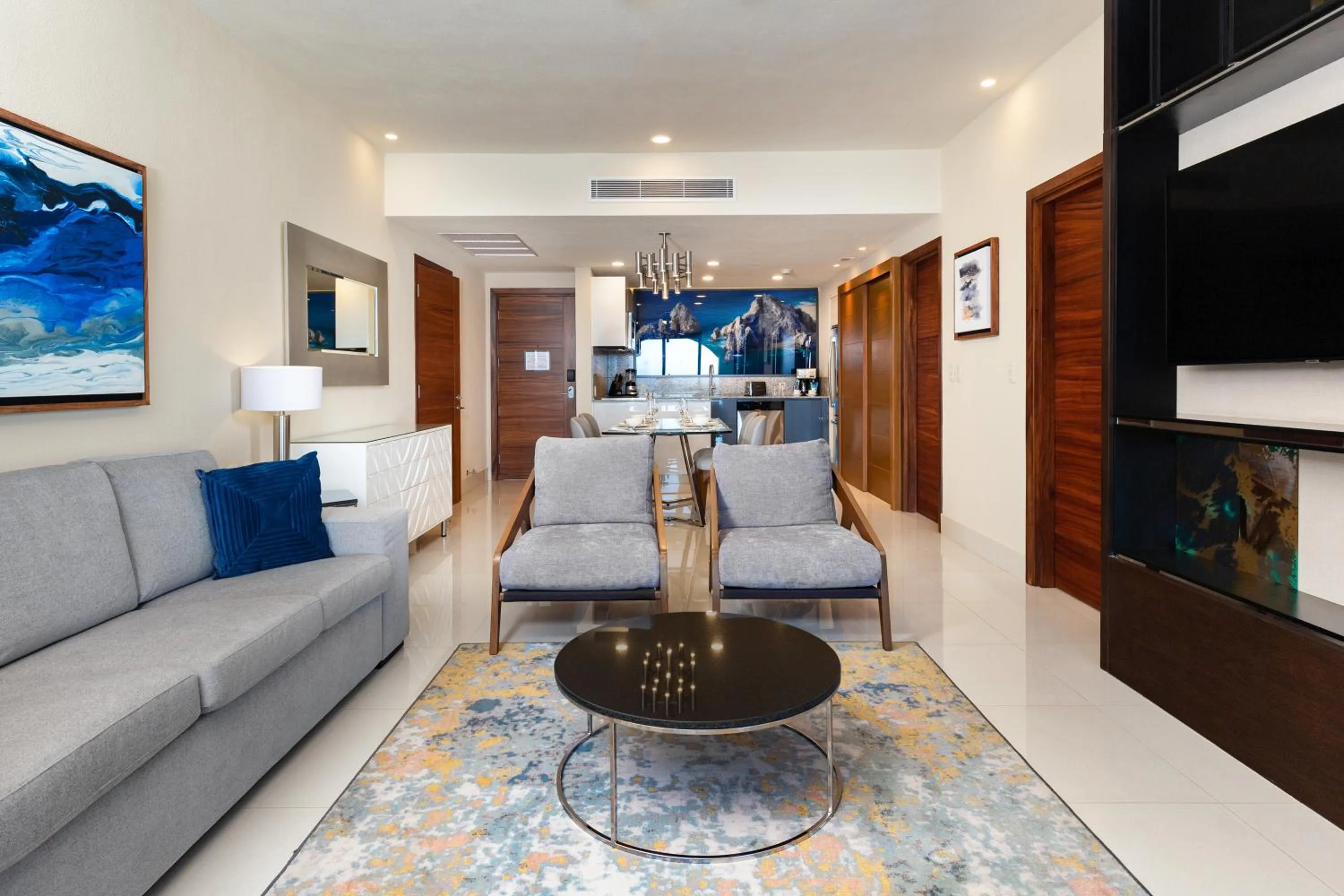 TV and multimedia in Villa La Valencia Beach Resort & Spa Los Cabos