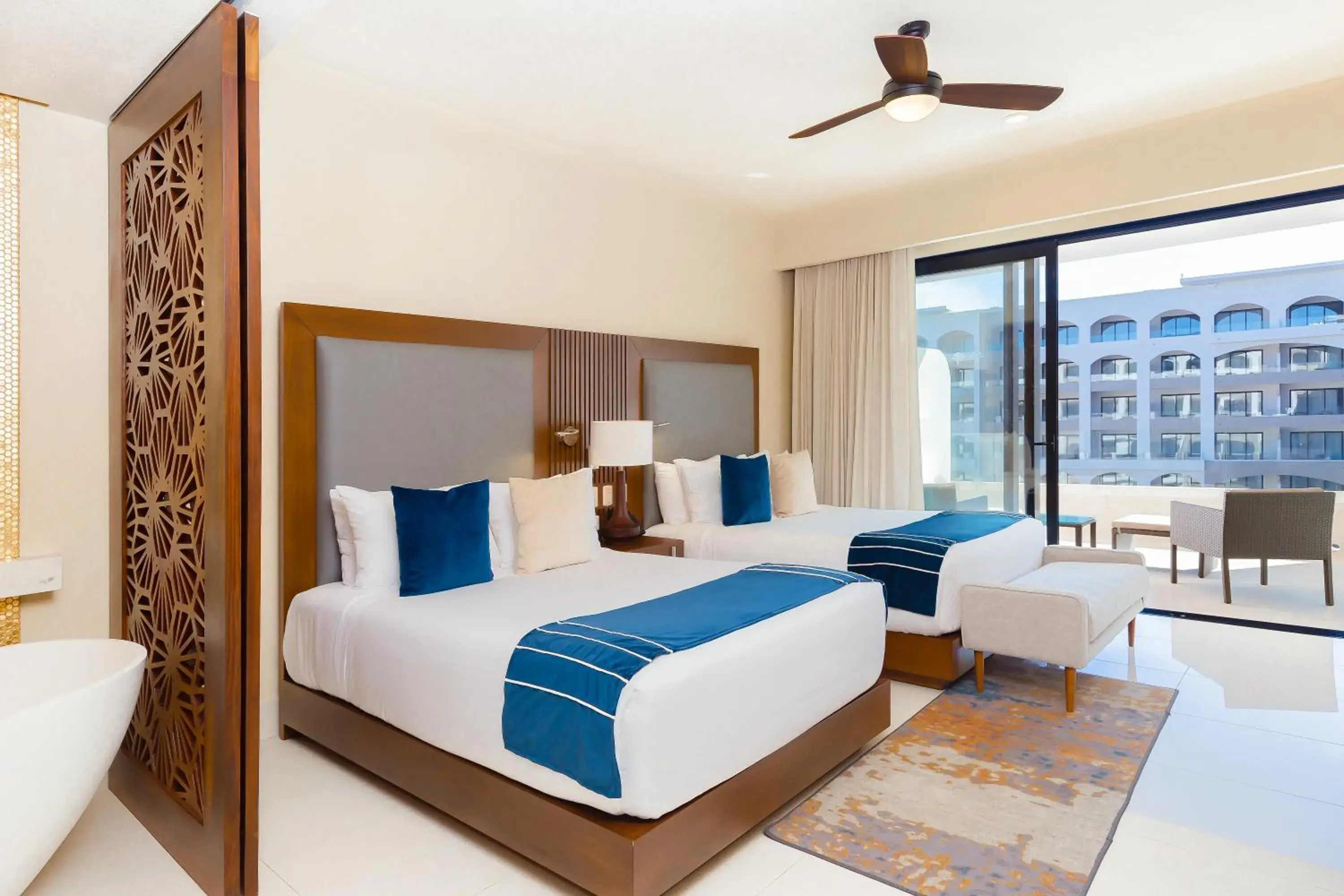 Bed in Villa La Valencia Beach Resort & Spa Los Cabos Bed in Villa La Valencia Beach Resort & Spa Los Cabos