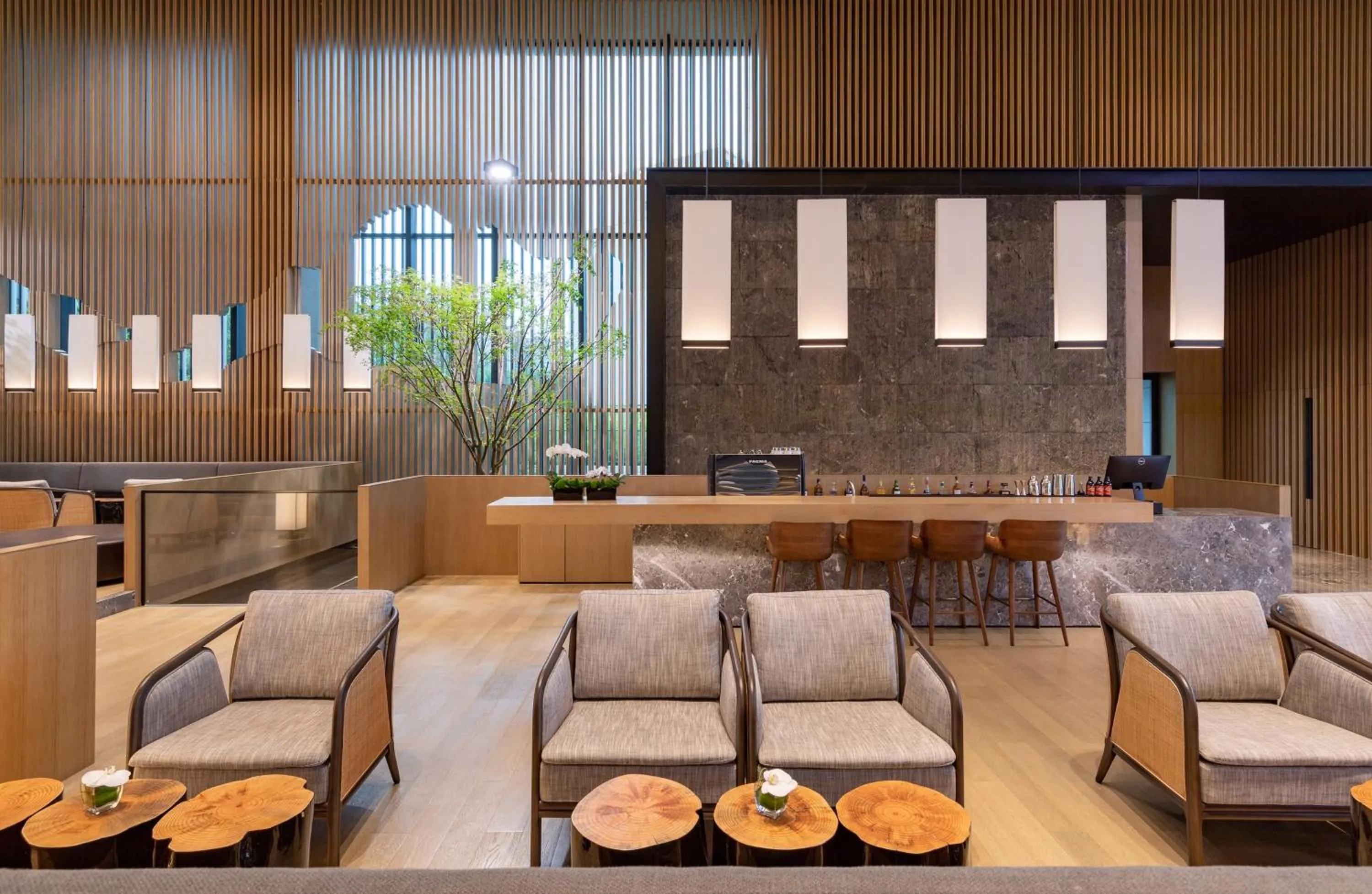 Seating area in Melia Chongqing