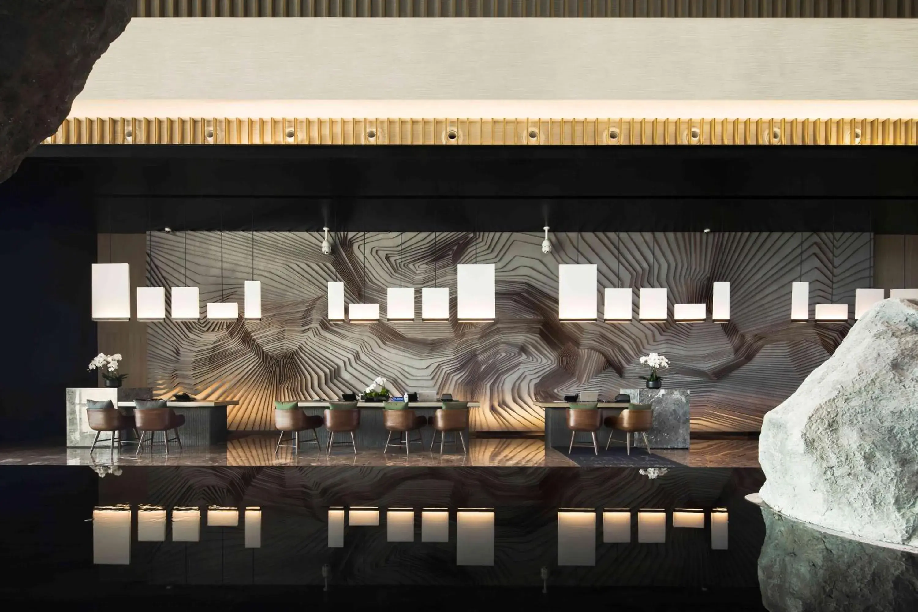 Lobby or reception in Melia Chongqing Lobby or reception in Melia Chongqing