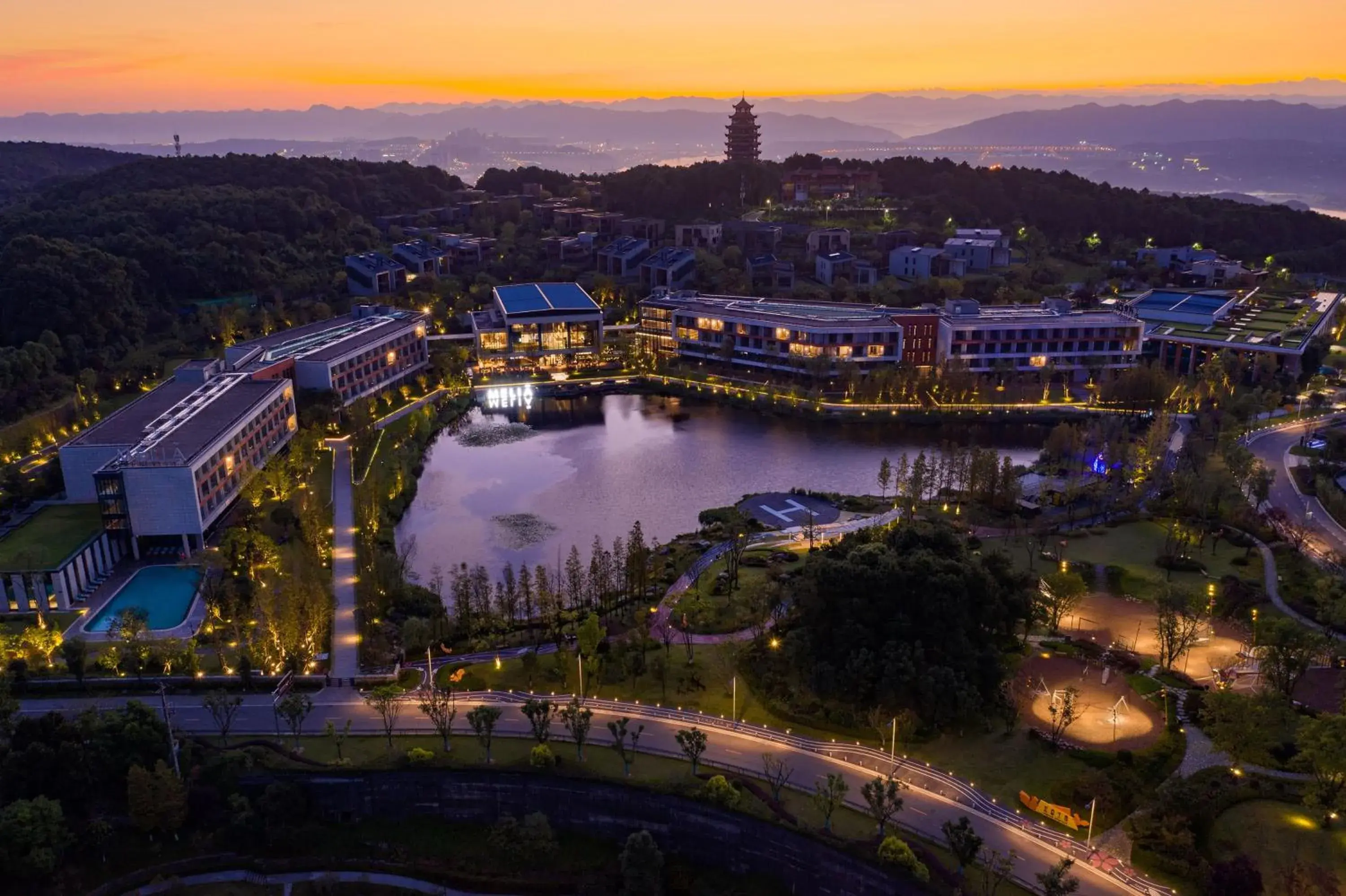 Property building in Melia Chongqing Property building in Melia Chongqing