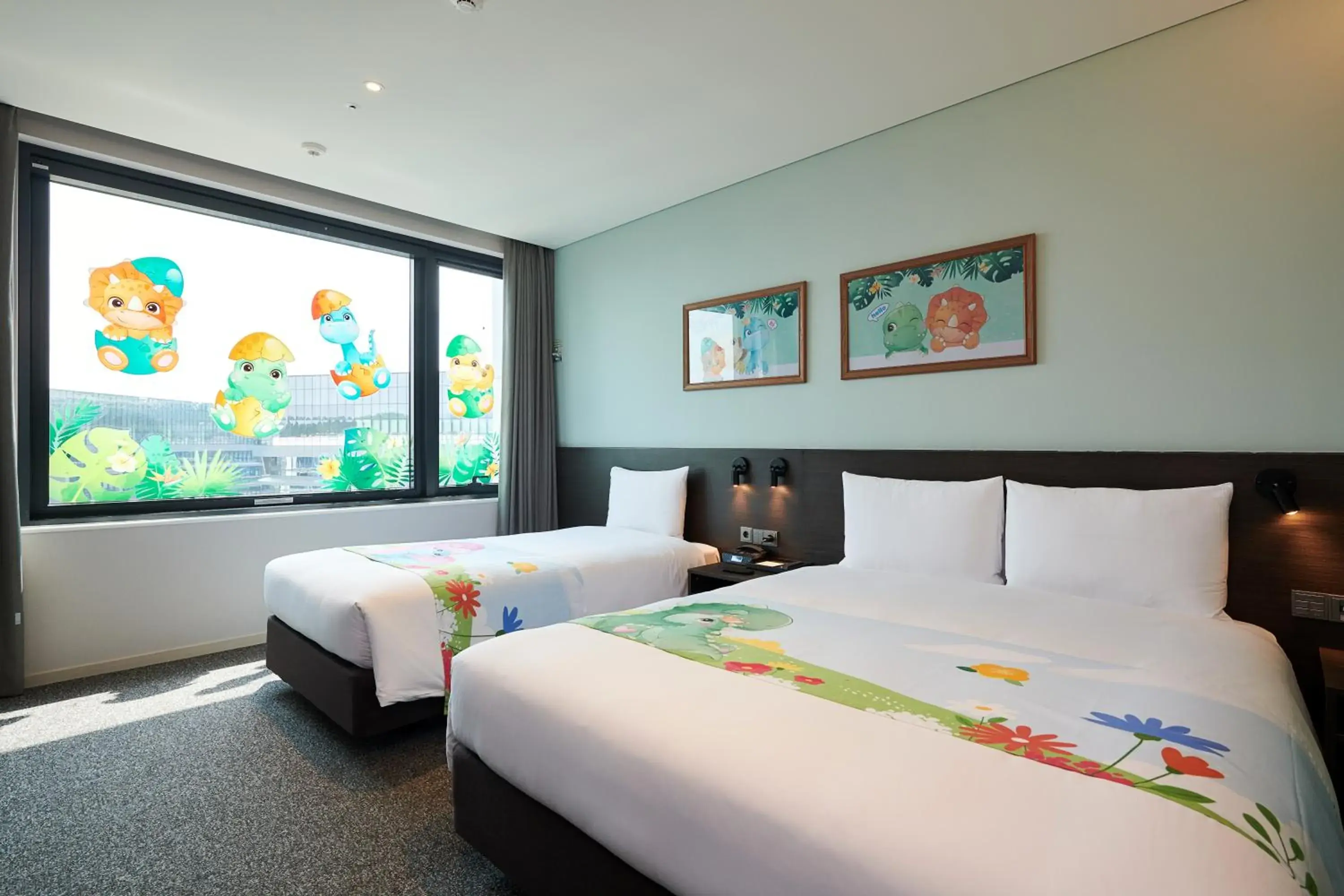 Dinosaur Family Twin - Pool access (two times a stay) in Nine Tree by Parnas Seoul Pangyo Dinosaur Family Twin - Pool access (two times a stay) in Nine Tree by Parnas Seoul Pangyo