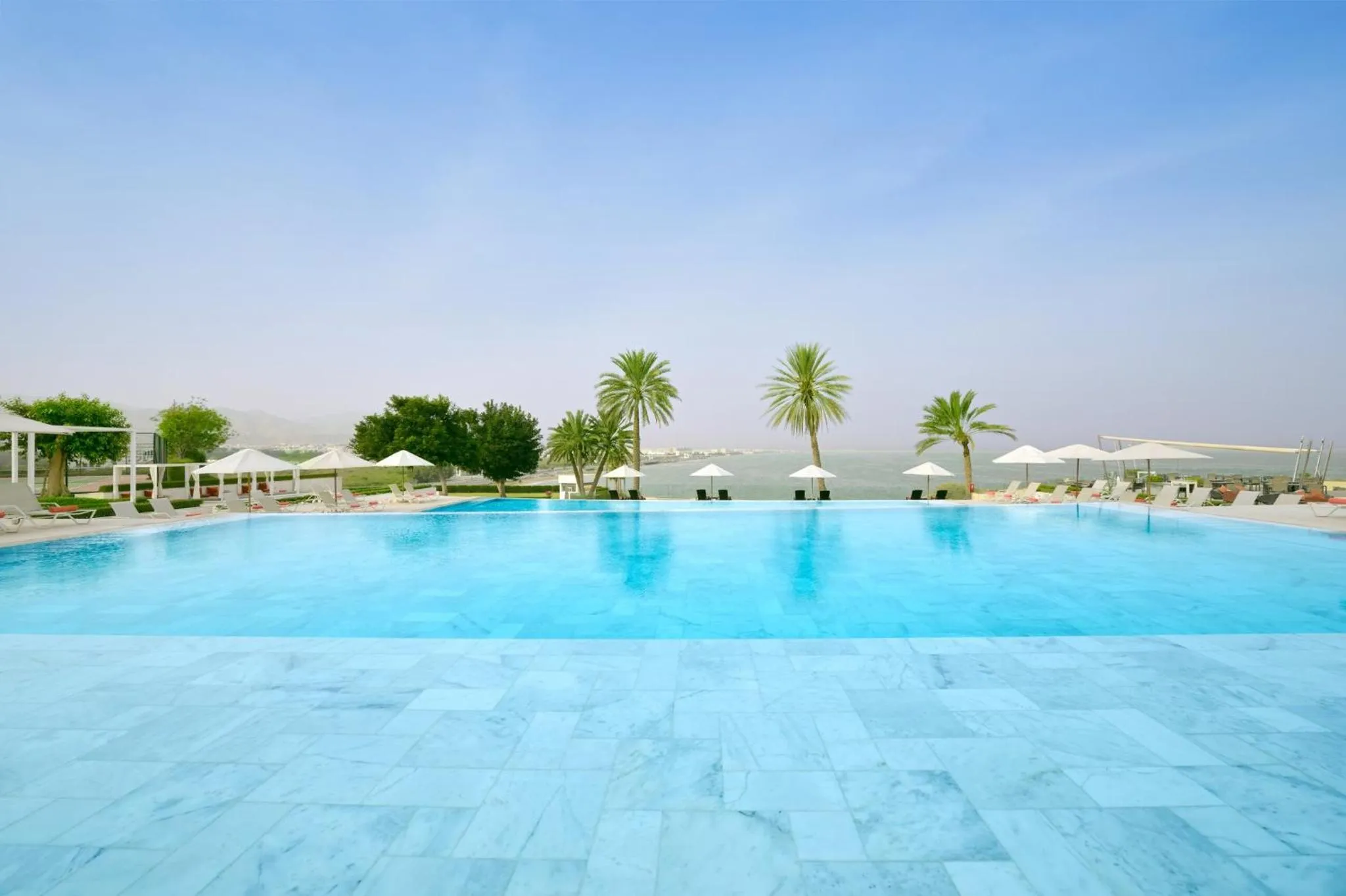 Swimming pool in Crowne Plaza Muscat by IHG