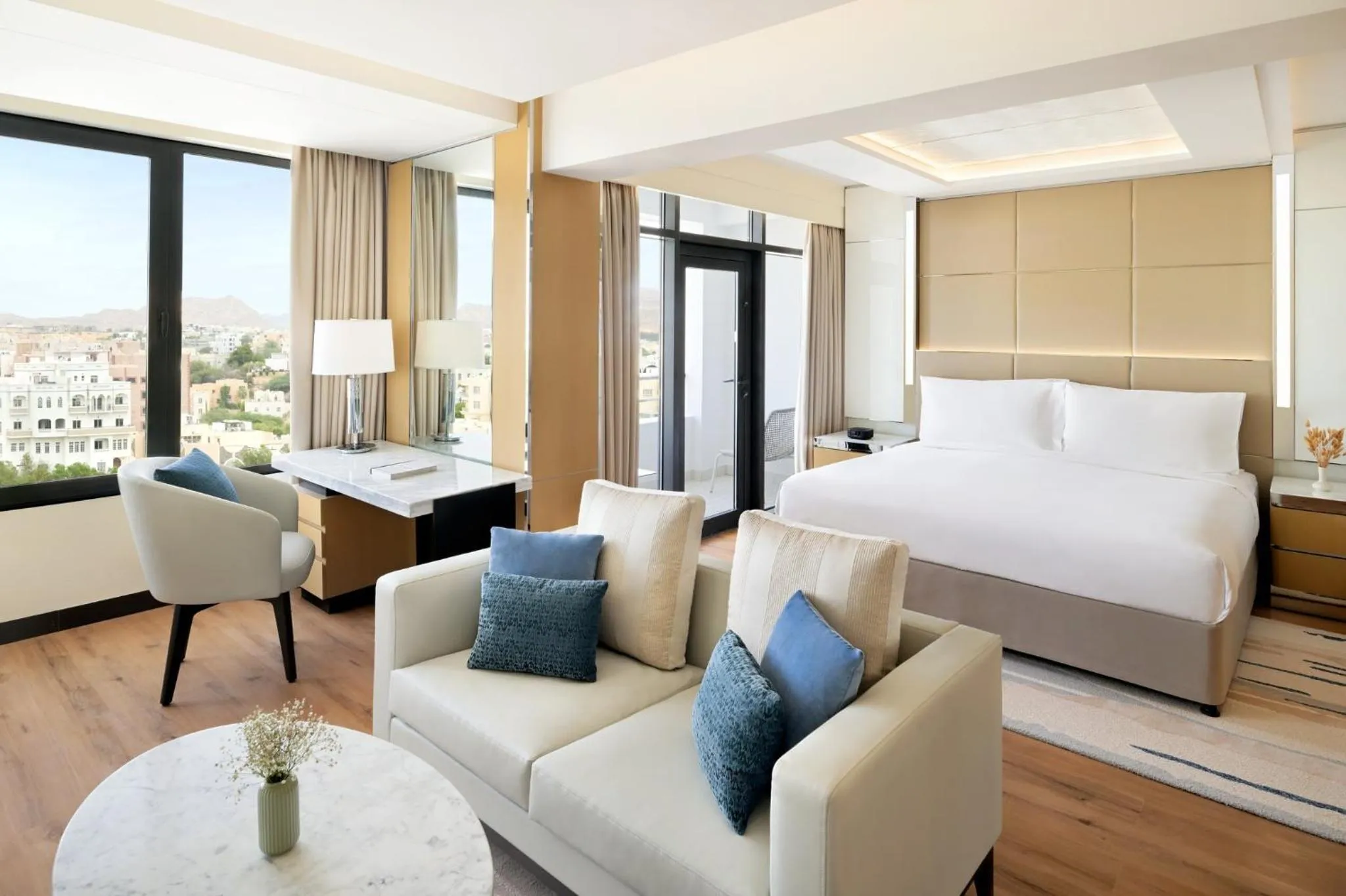 Bedroom, Bed in Crowne Plaza Muscat by IHG