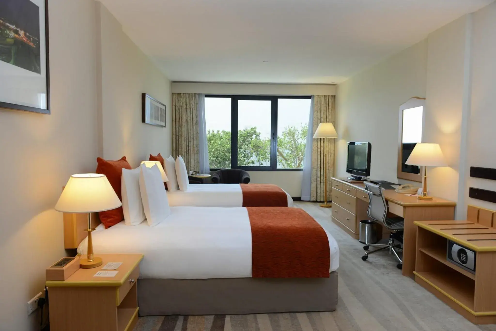 Photo of the whole room, Bed in Crowne Plaza Muscat by IHG Photo of the whole room, Bed in Crowne Plaza Muscat by IHG