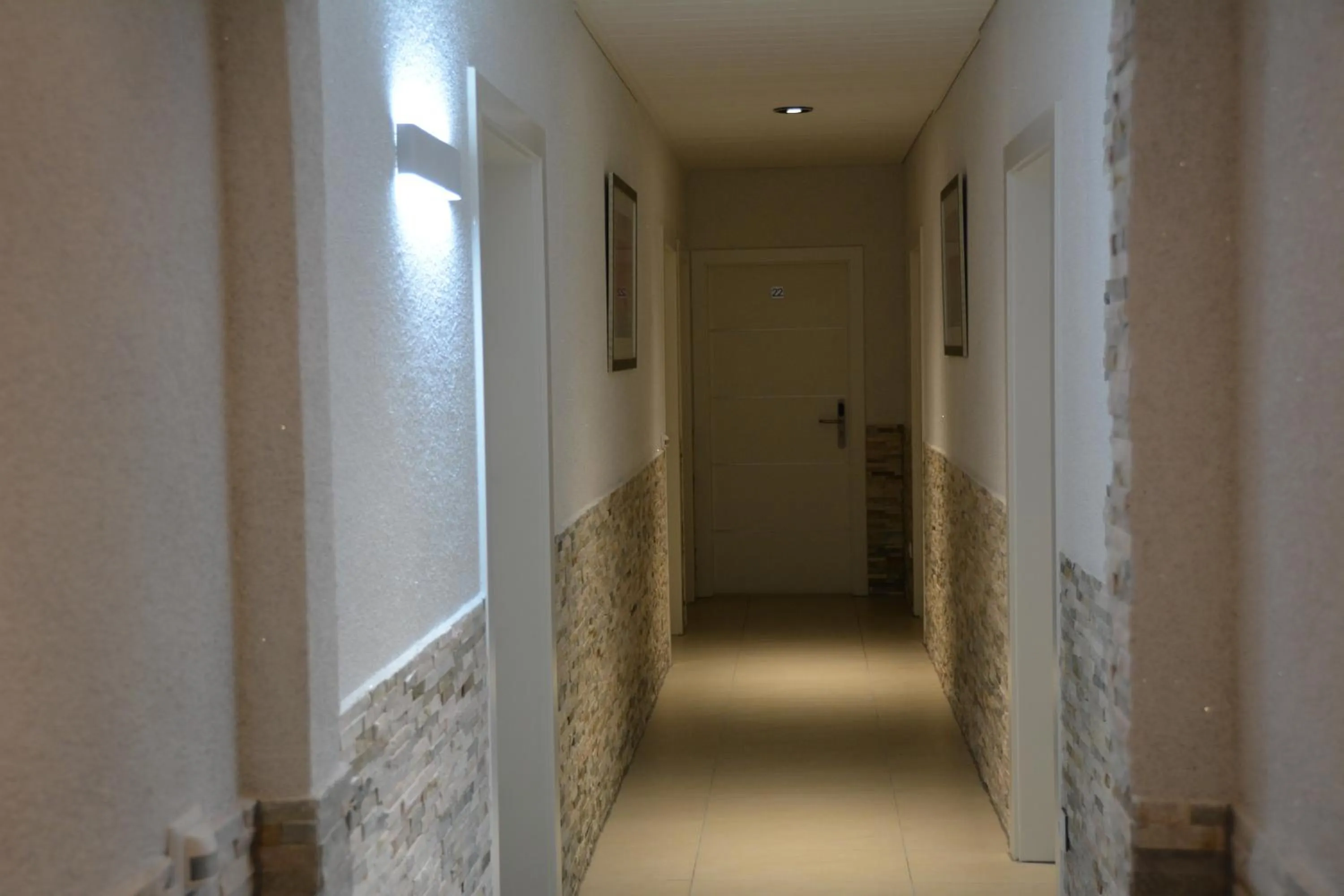 Decorative detail in Alpina Hotel