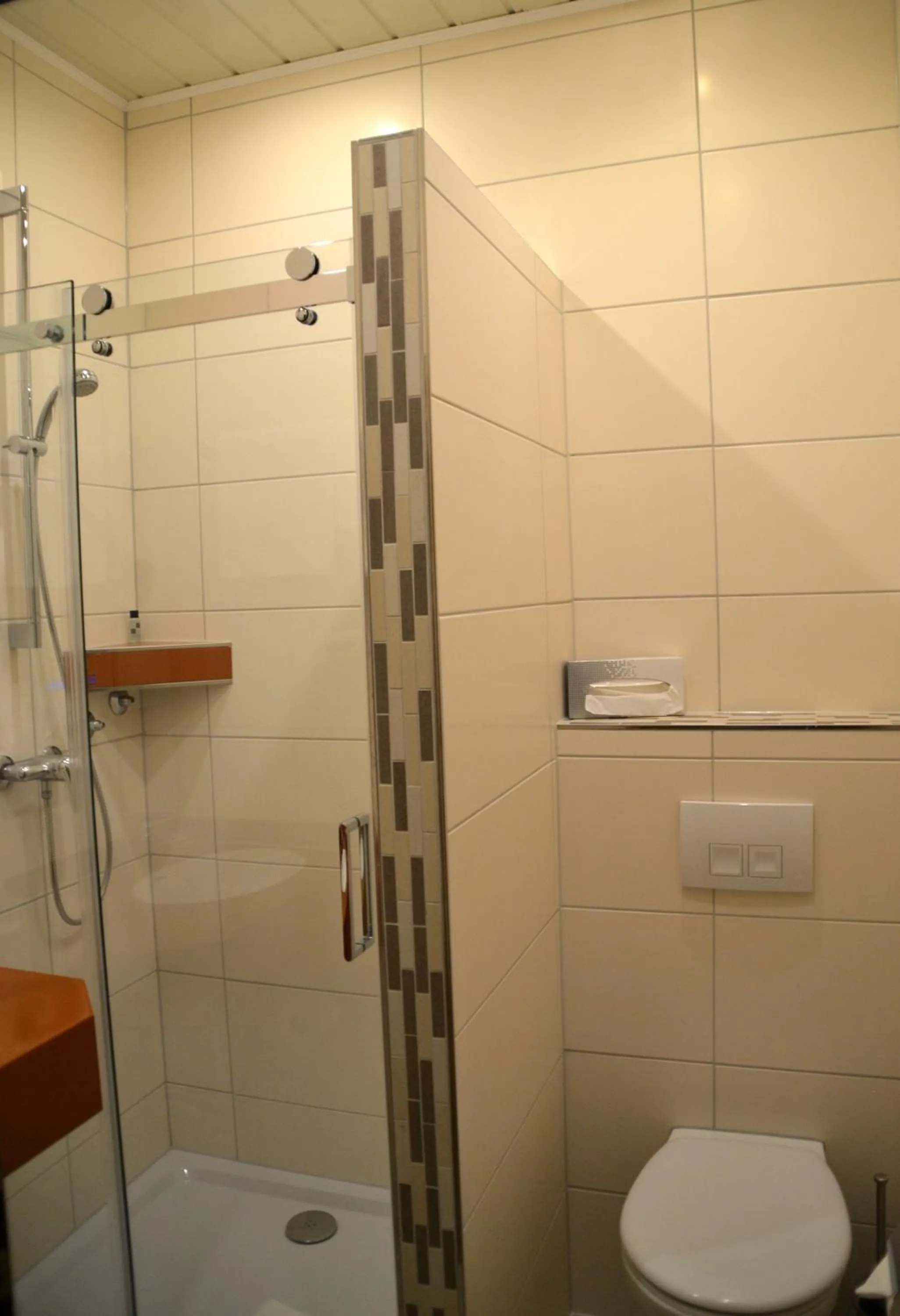 Bathroom in Alpina Hotel