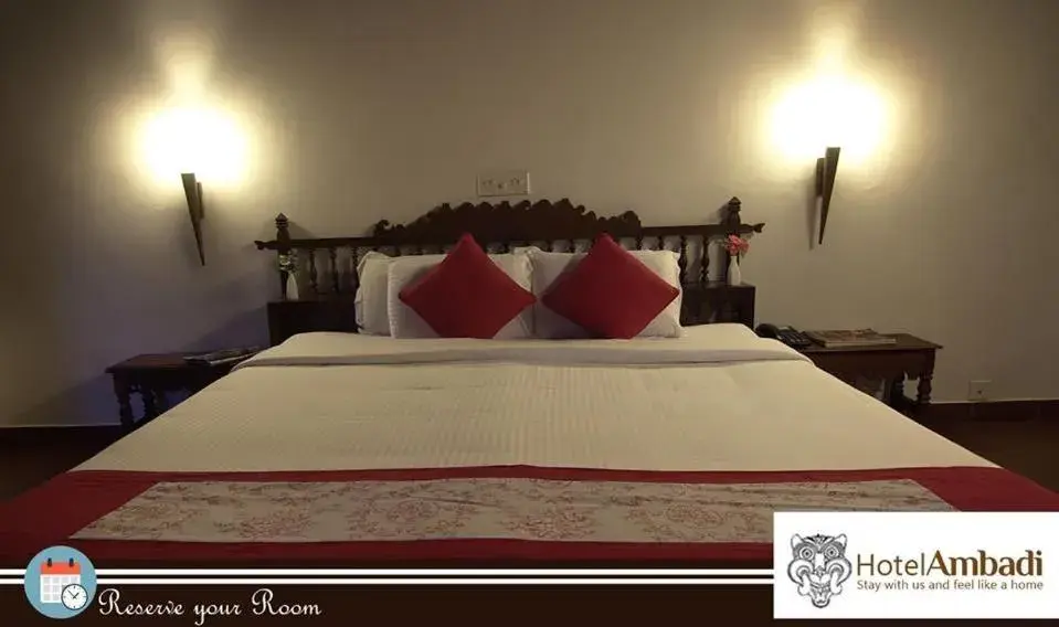 Bedroom, Bed in Hotel Ambadi Bedroom, Bed in Hotel Ambadi