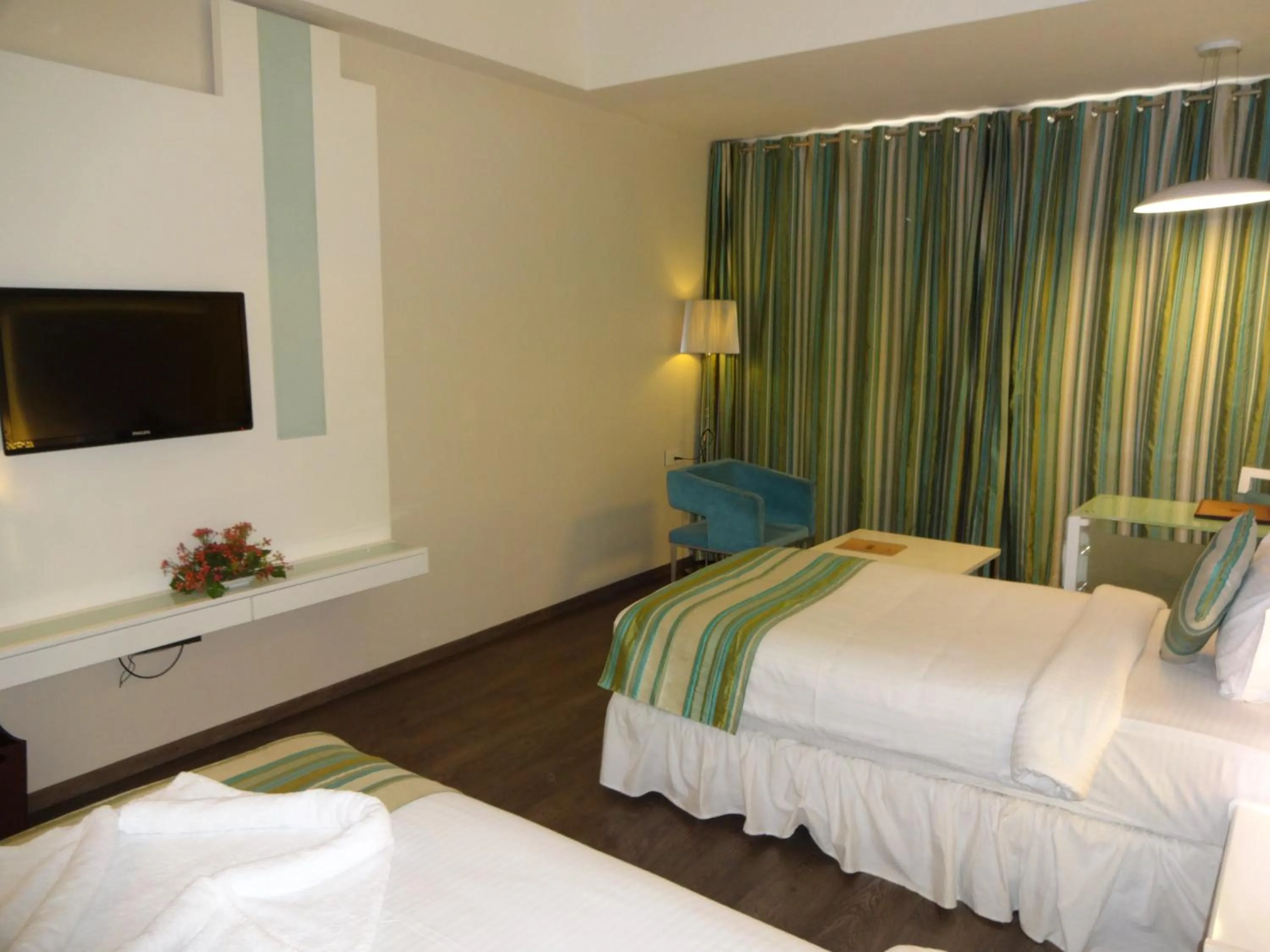 Coffee/tea facilities, Bed in The Arcadia