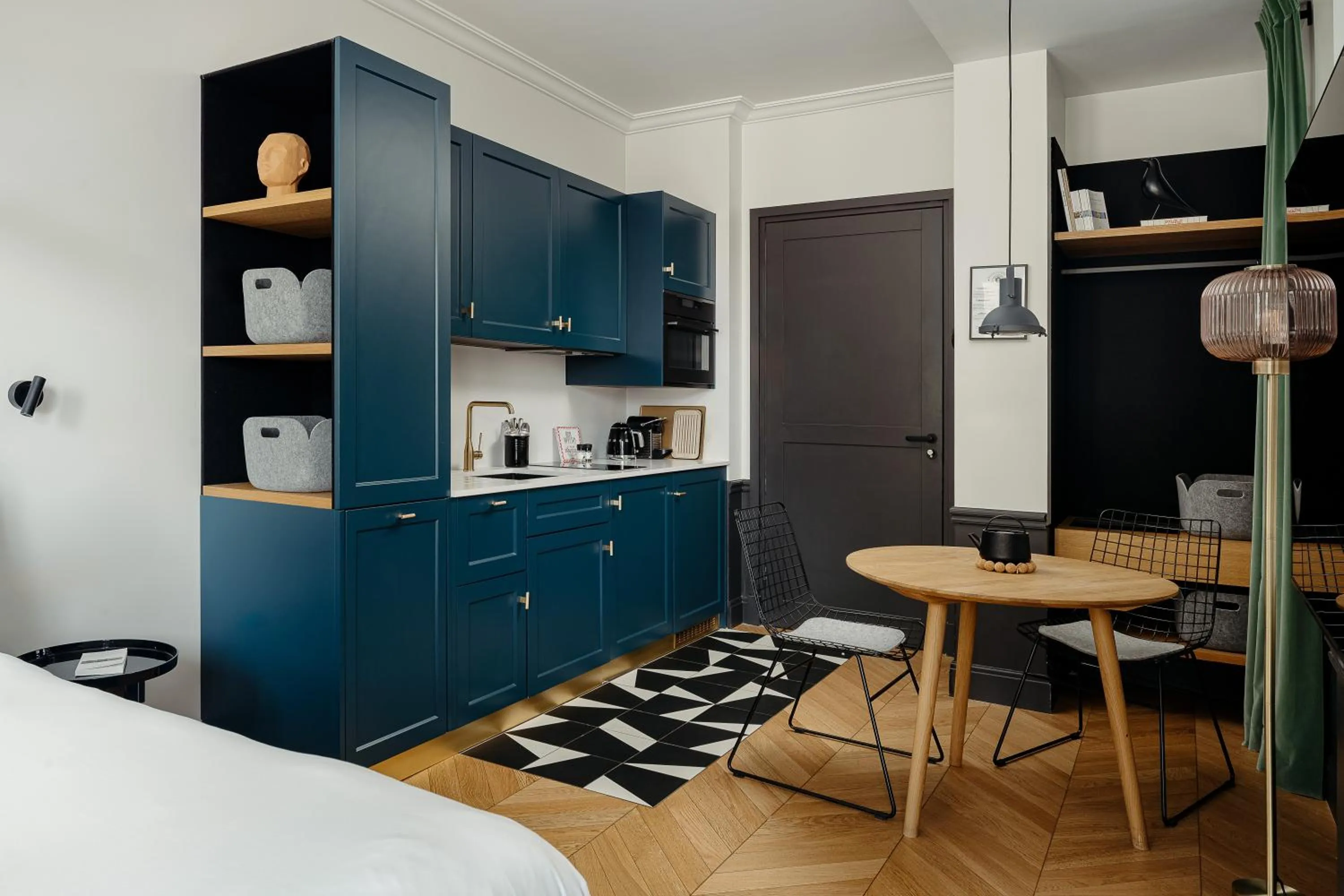 kitchen in My Maison In Paris Invalides