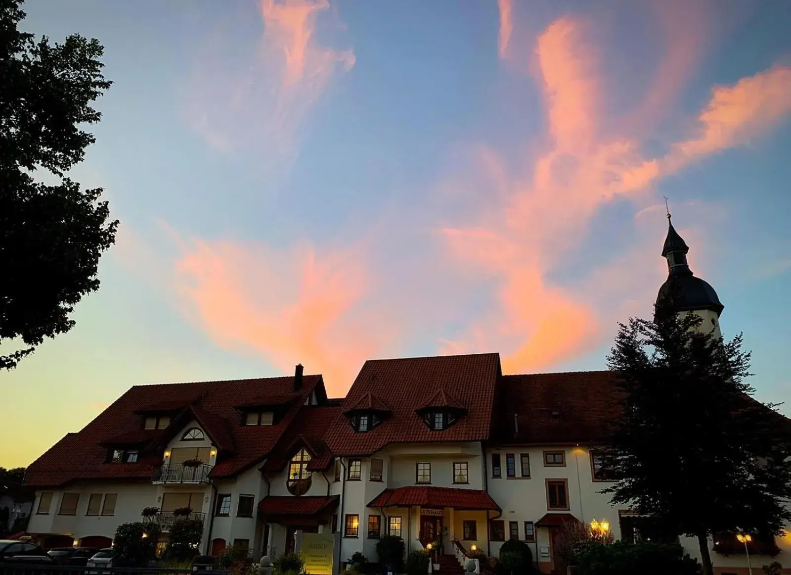 Facade/entrance in Hotel-Restaurant Hirsch Facade/entrance in Hotel-Restaurant Hirsch