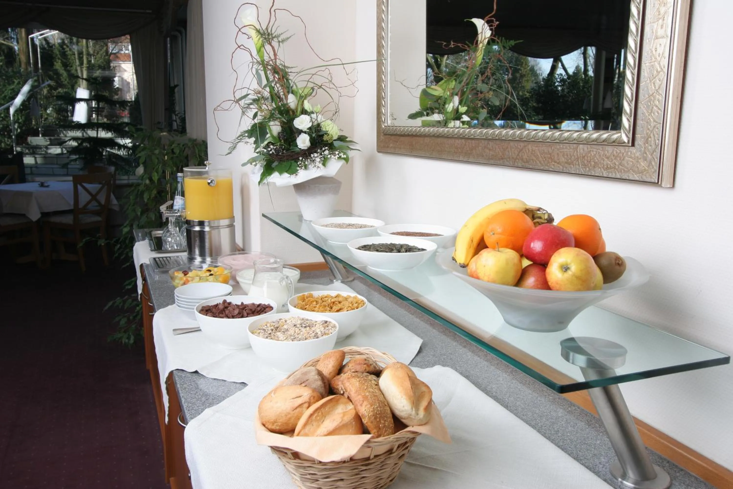 Buffet breakfast in Waldhotel Bad Soden