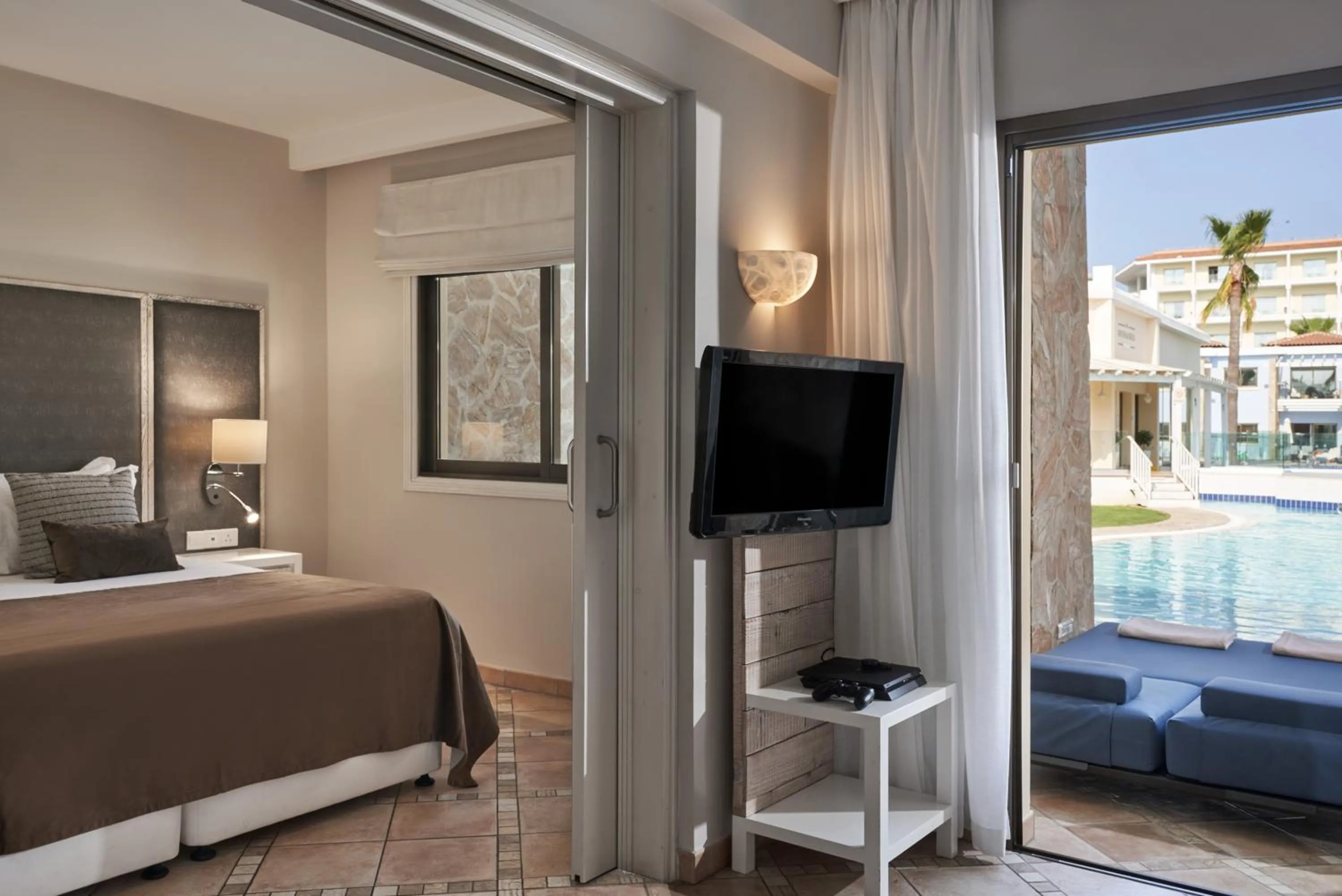 TV and multimedia, Bed in Atlantica Aeneas Resort