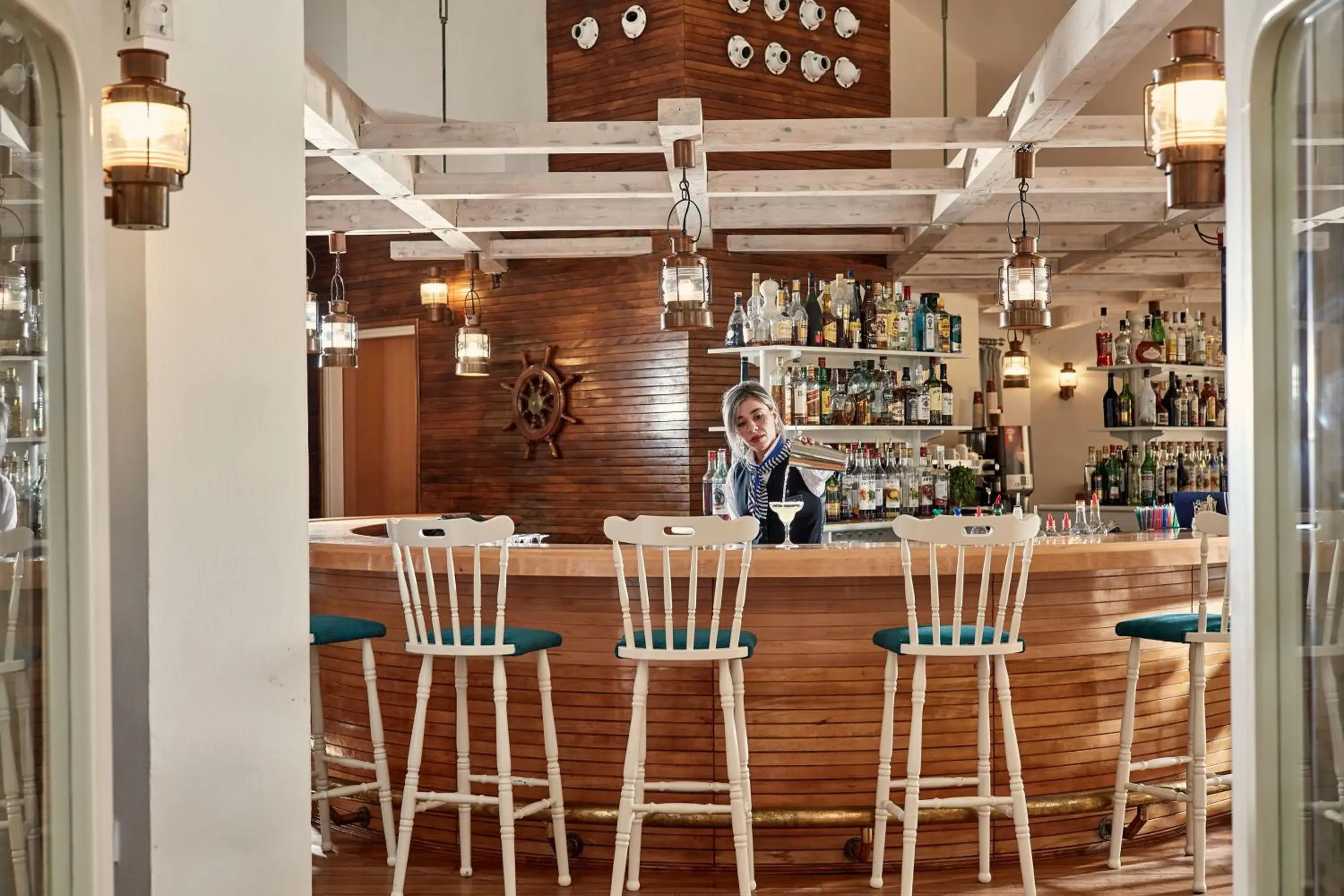 Lounge or bar in Atlantica Aeneas Resort Lounge or bar in Atlantica Aeneas Resort