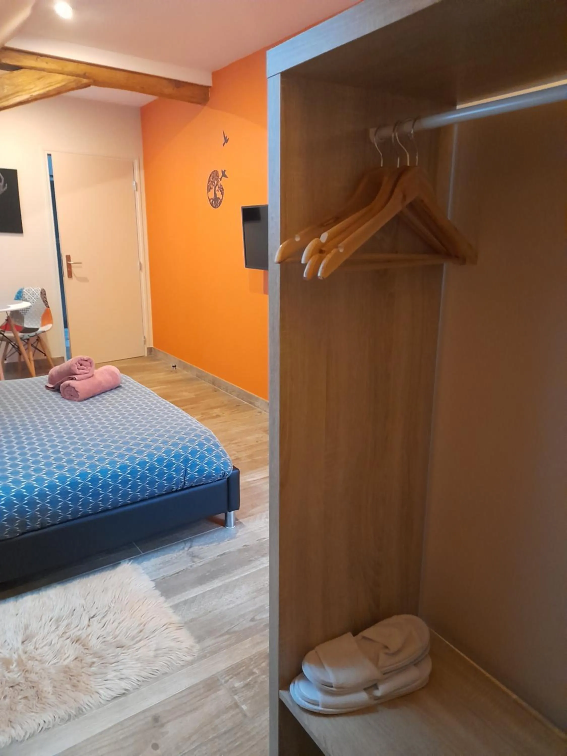 Bed in Chambre d'hôtes SOPHORA - Les Clés des Lys