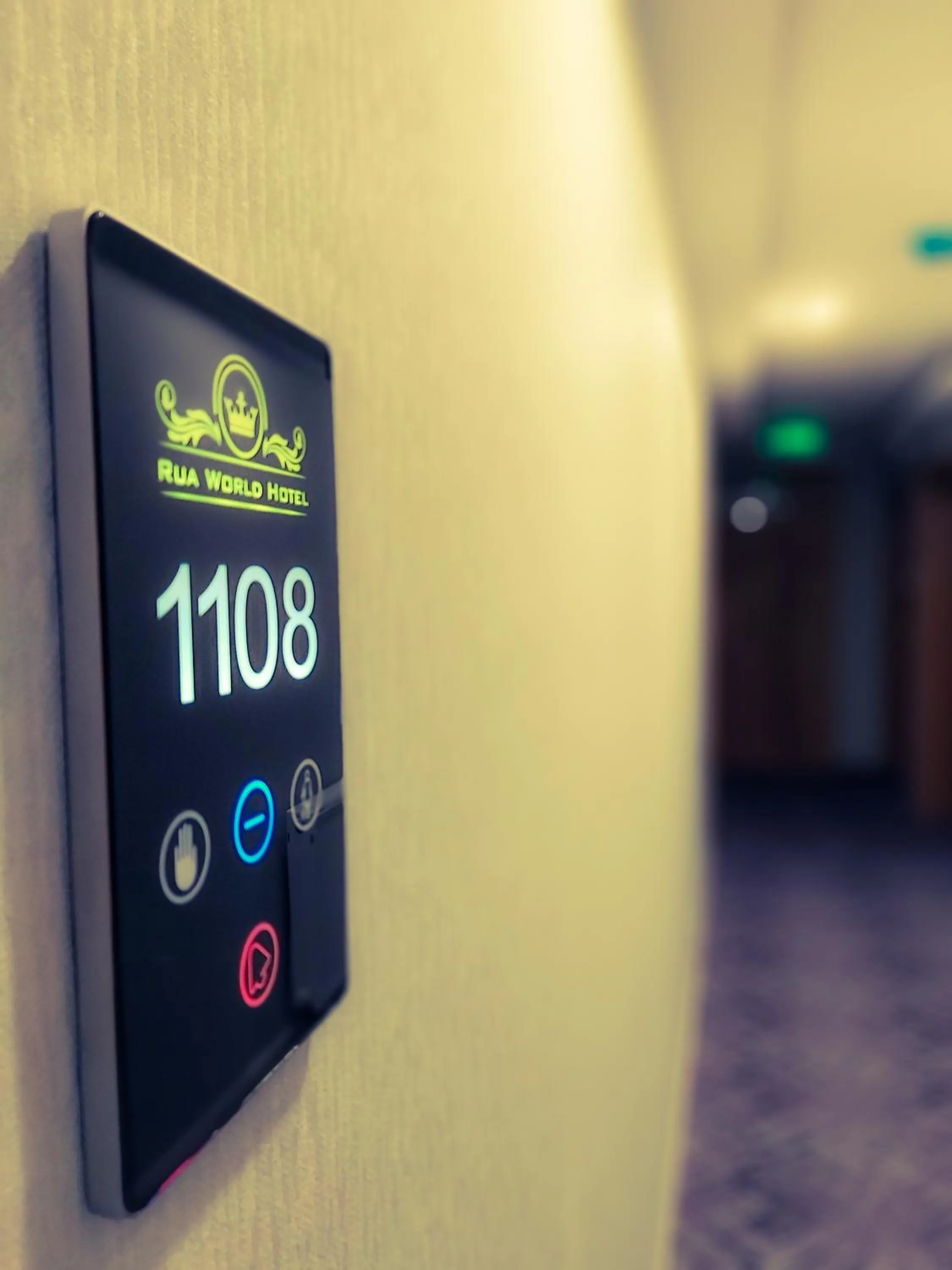 Decorative detail in RUA WORLD HOTEL