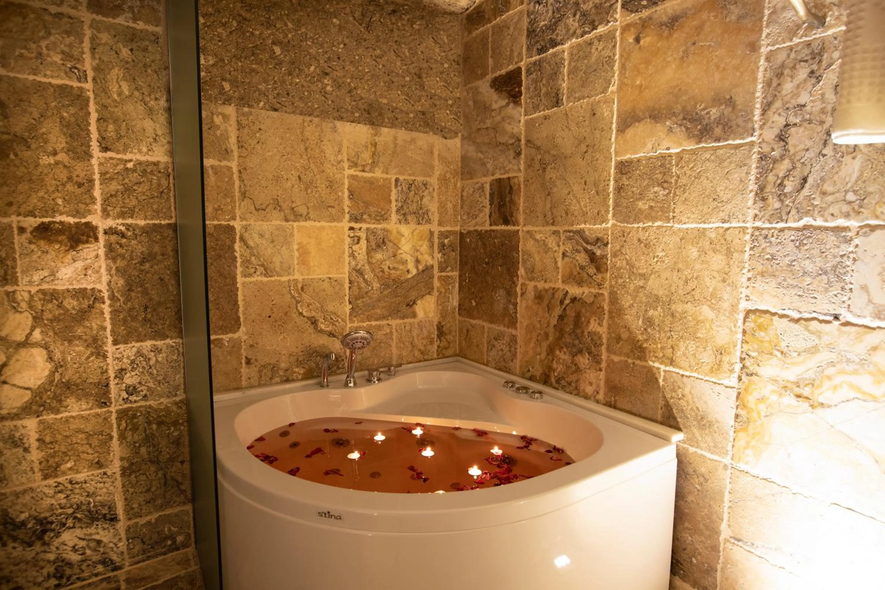 Bathroom in Medusa Cave Hotel