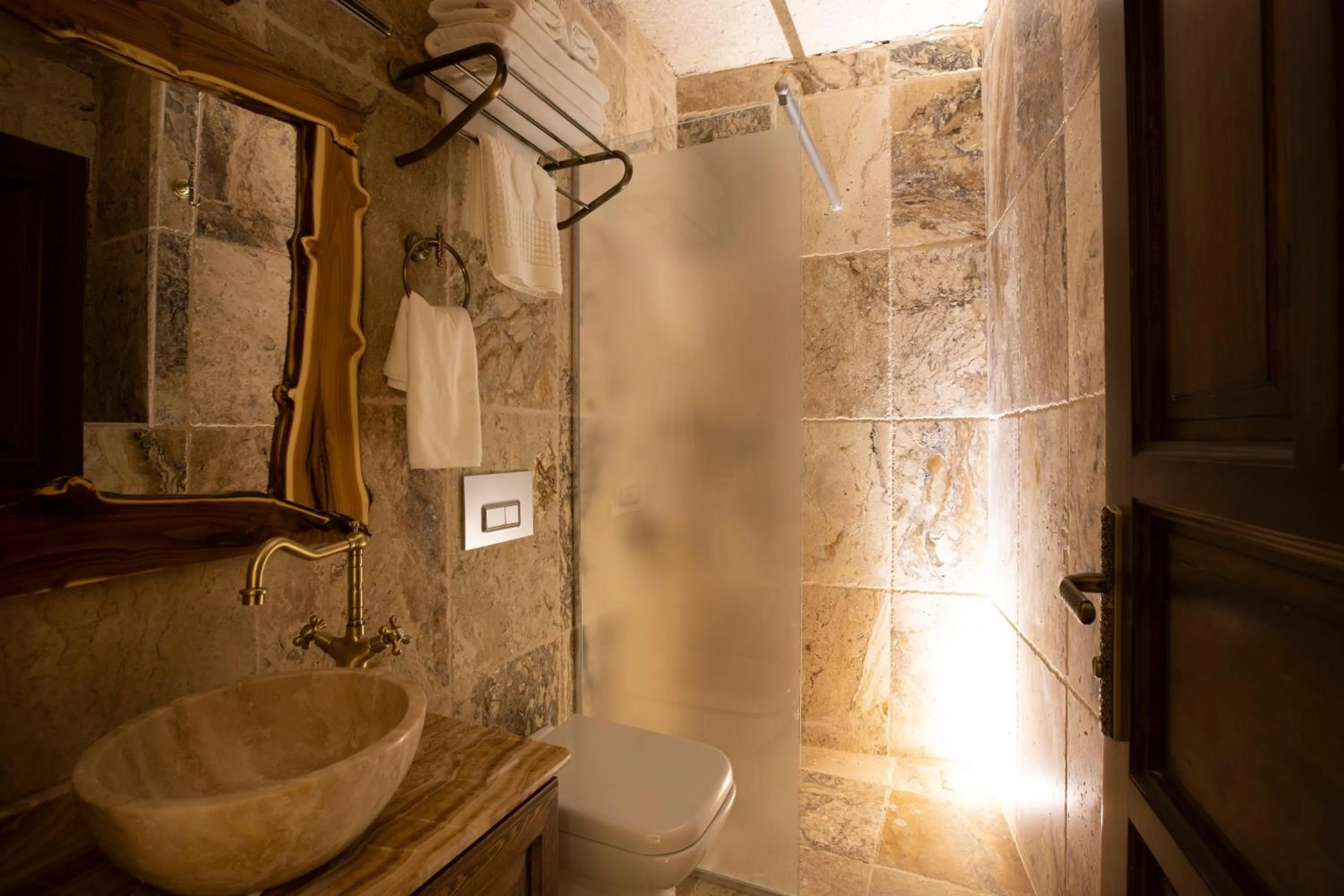 Bathroom in Medusa Cave Hotel