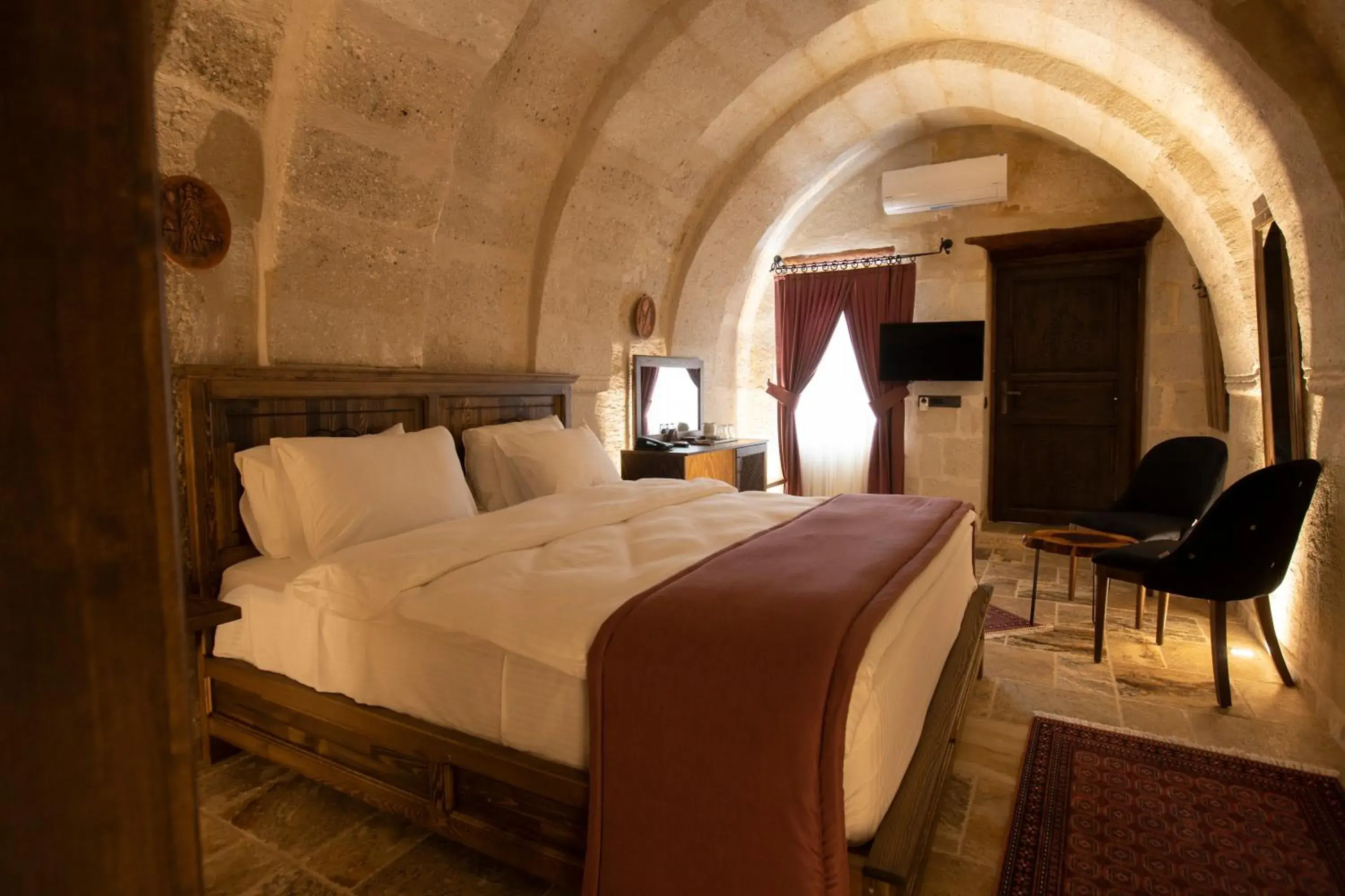 Bed in Medusa Cave Hotel Bed in Medusa Cave Hotel