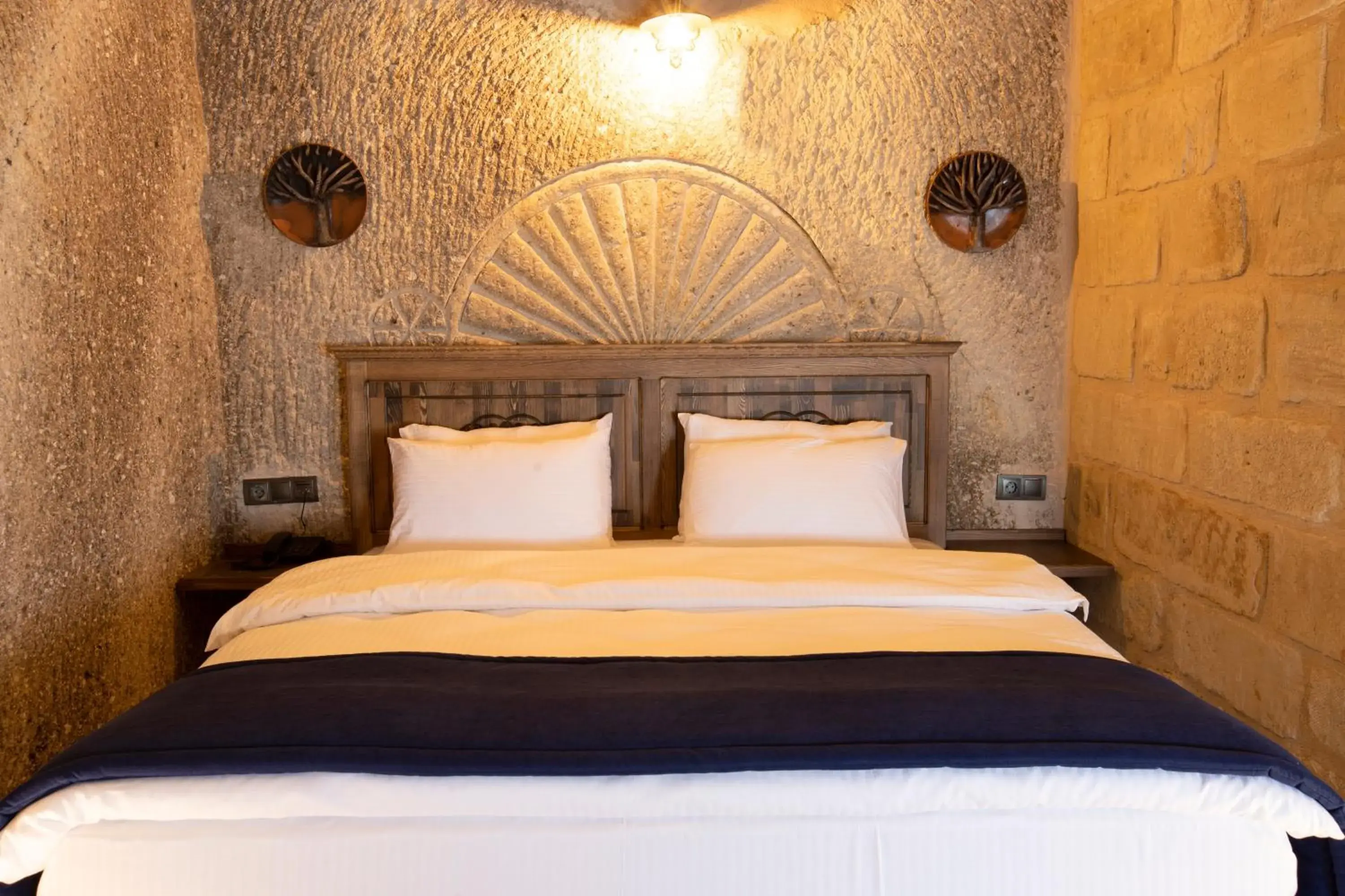 Bed in Medusa Cave Hotel Bed in Medusa Cave Hotel