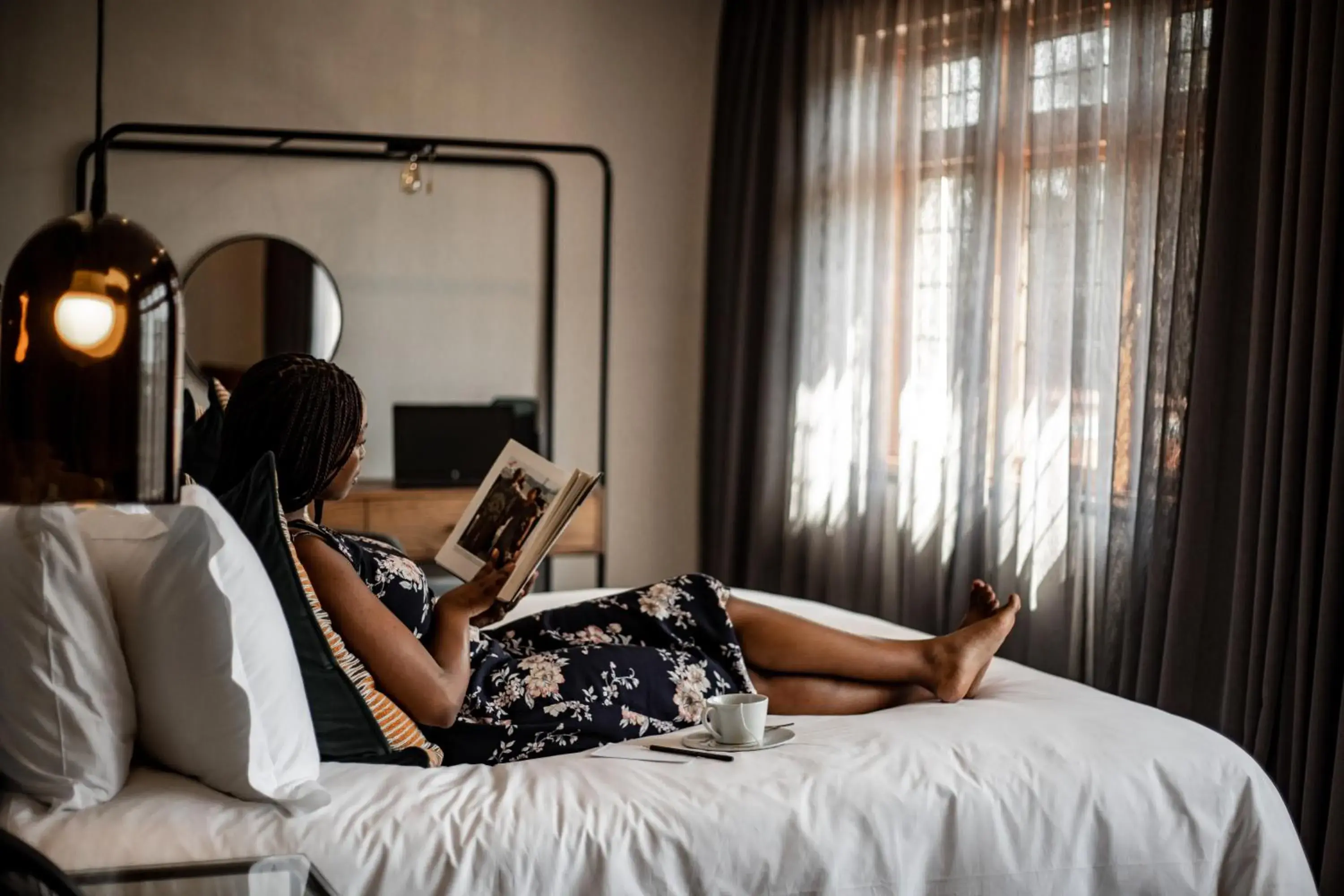 View (from property/room), Bed in Sanctuary Mandela View (from property/room), Bed in Sanctuary Mandela