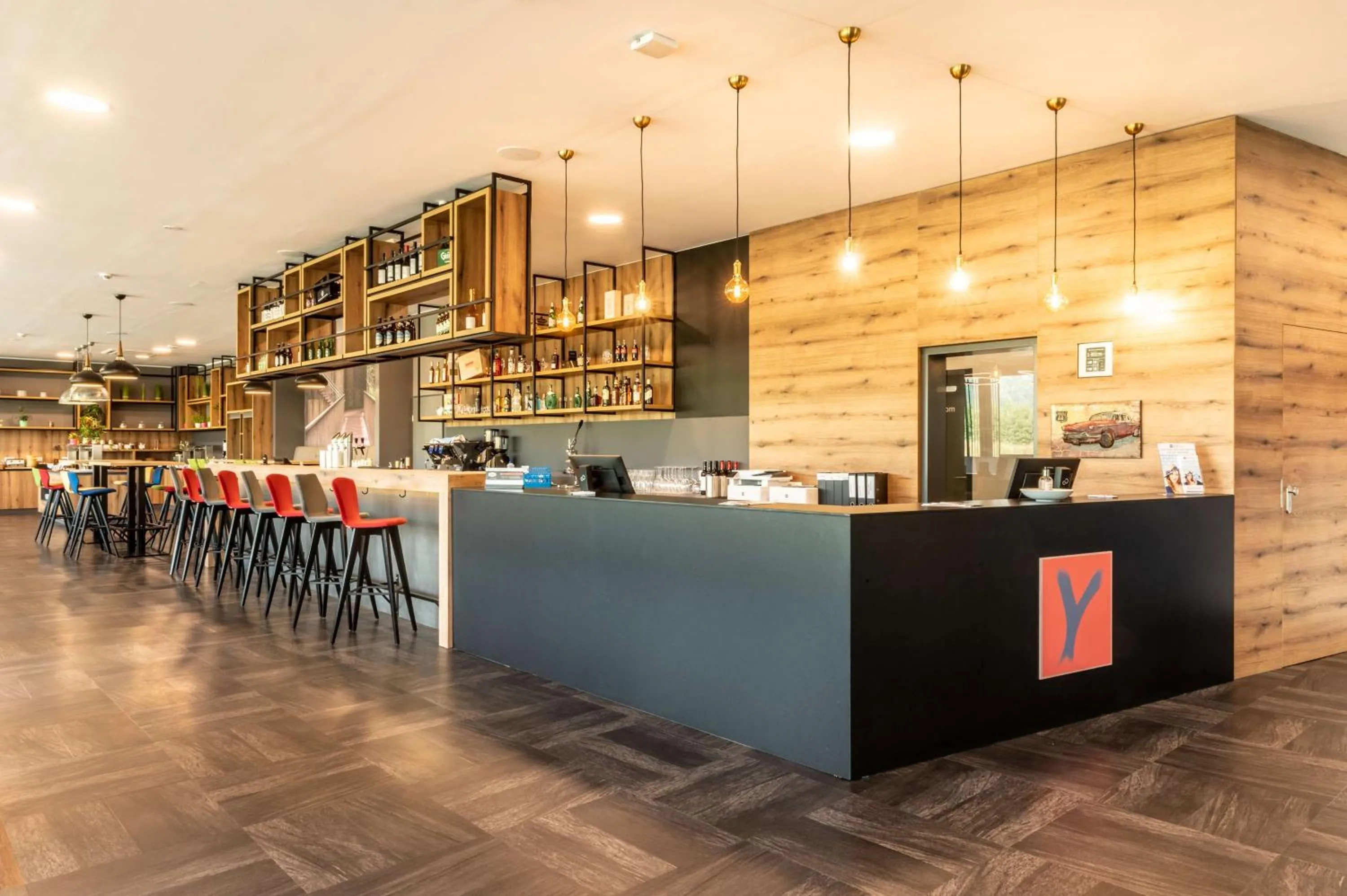 Lobby or reception in Aiden by Best Western Stadtgut Hotel Steyr - FREE PARKING