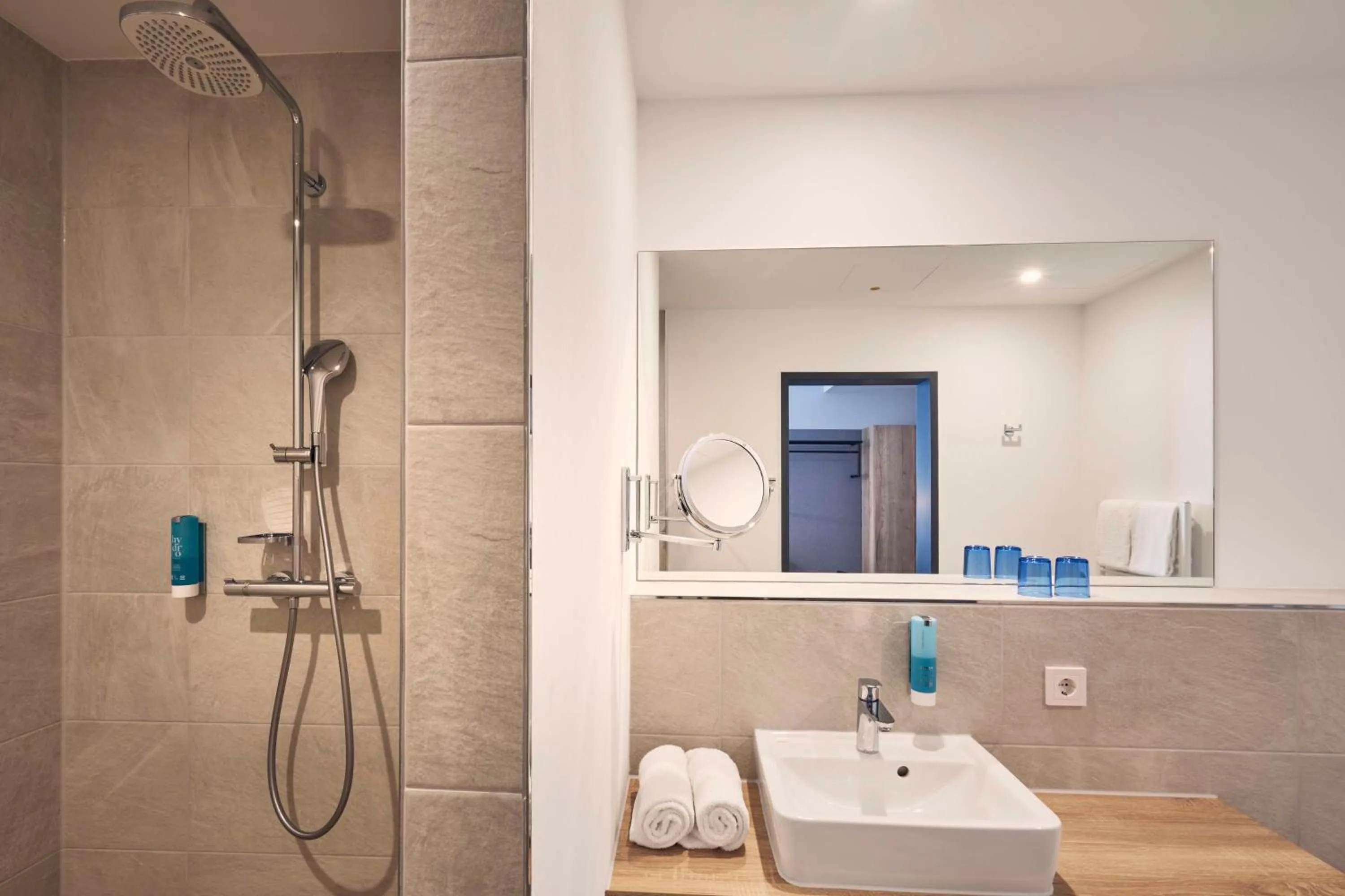 Bathroom in Best Western Hotel Arabellapark Muenchen