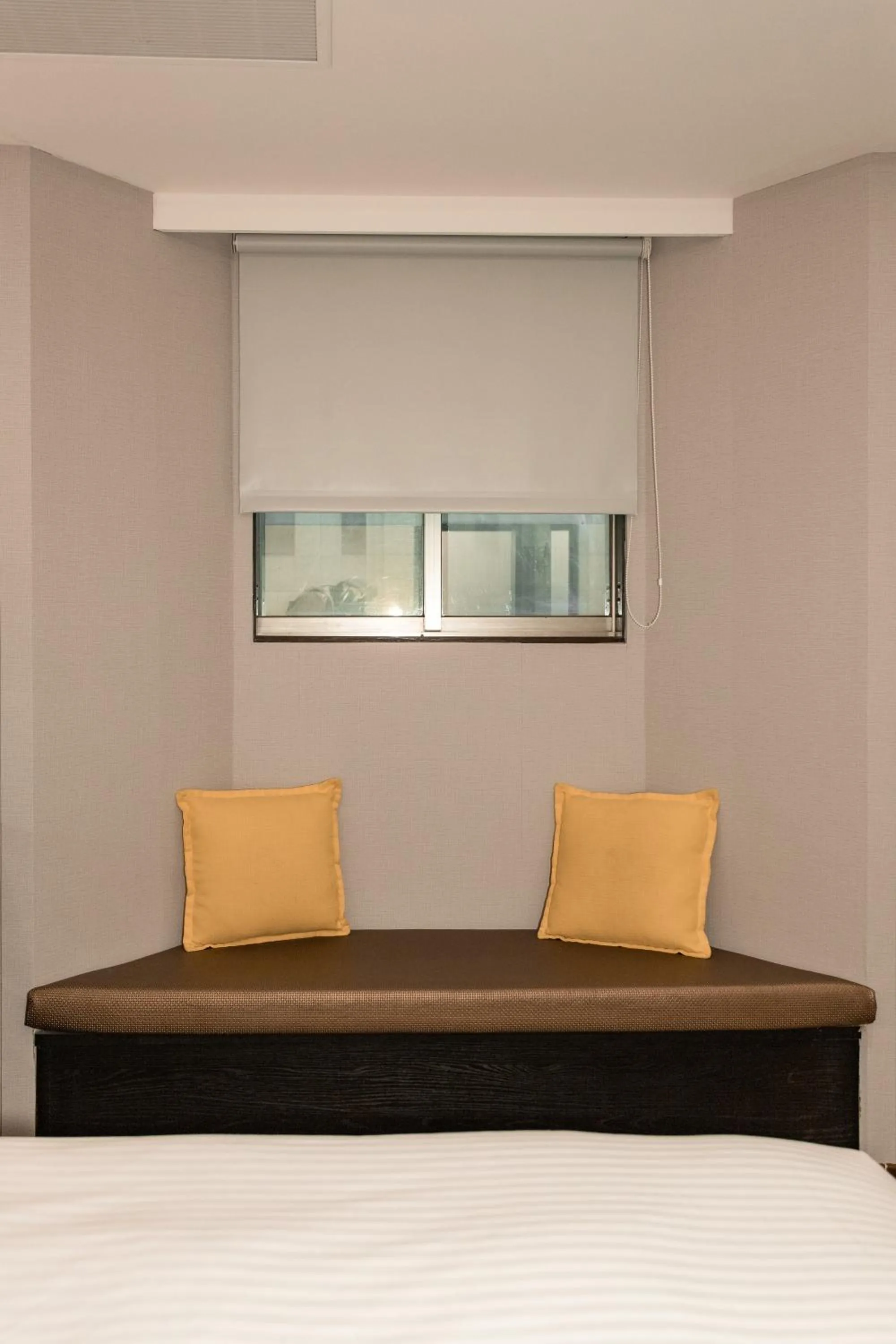 Bed in HUB HOTEL Tucheng