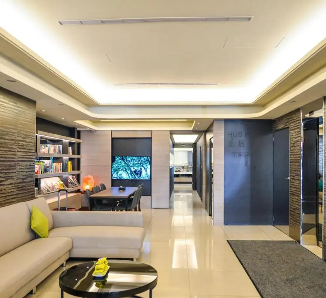 Living room in HUB HOTEL Tucheng Living room in HUB HOTEL Tucheng