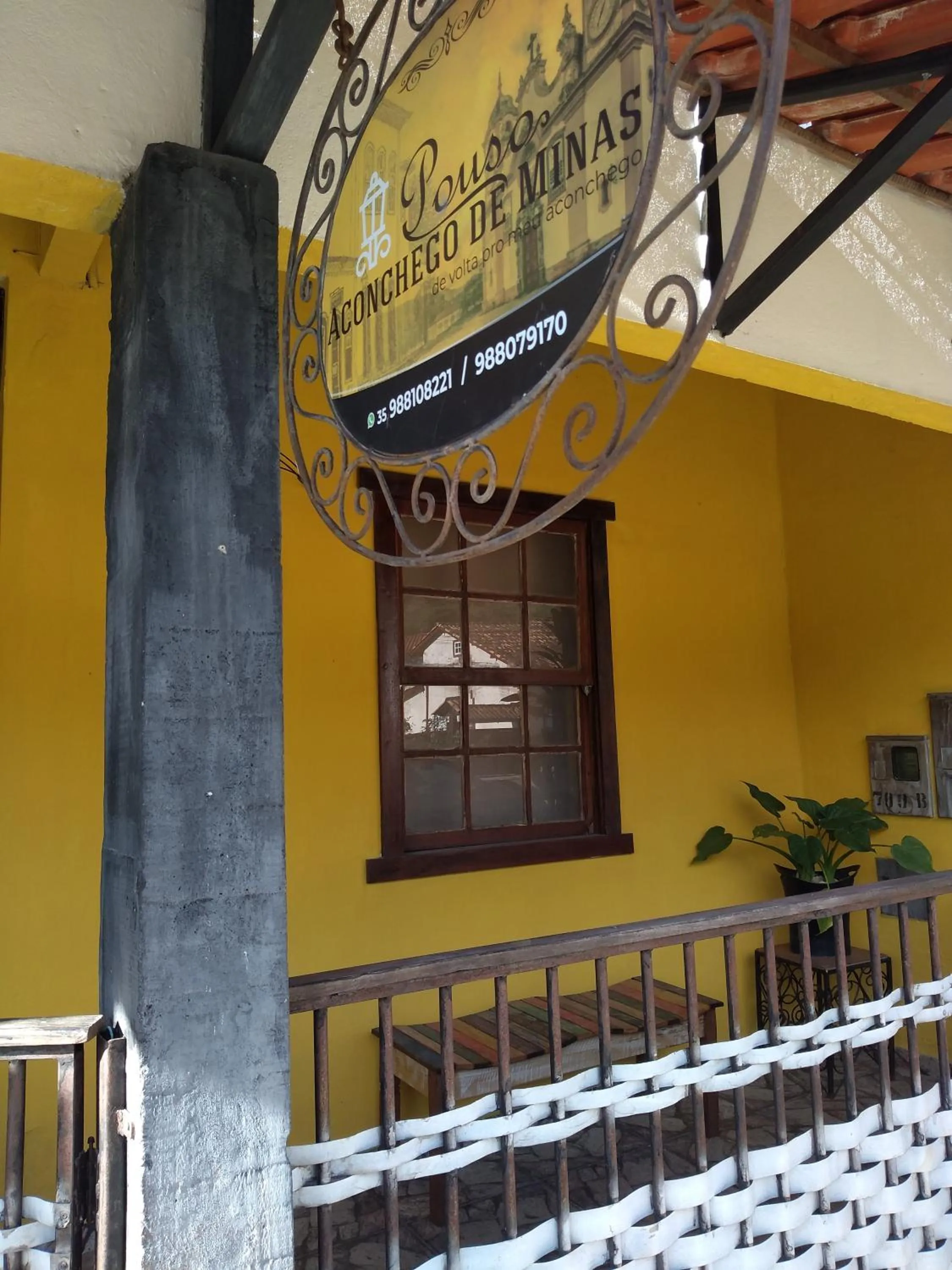 Facade/entrance in VOA Pouso Aconchego de Minas