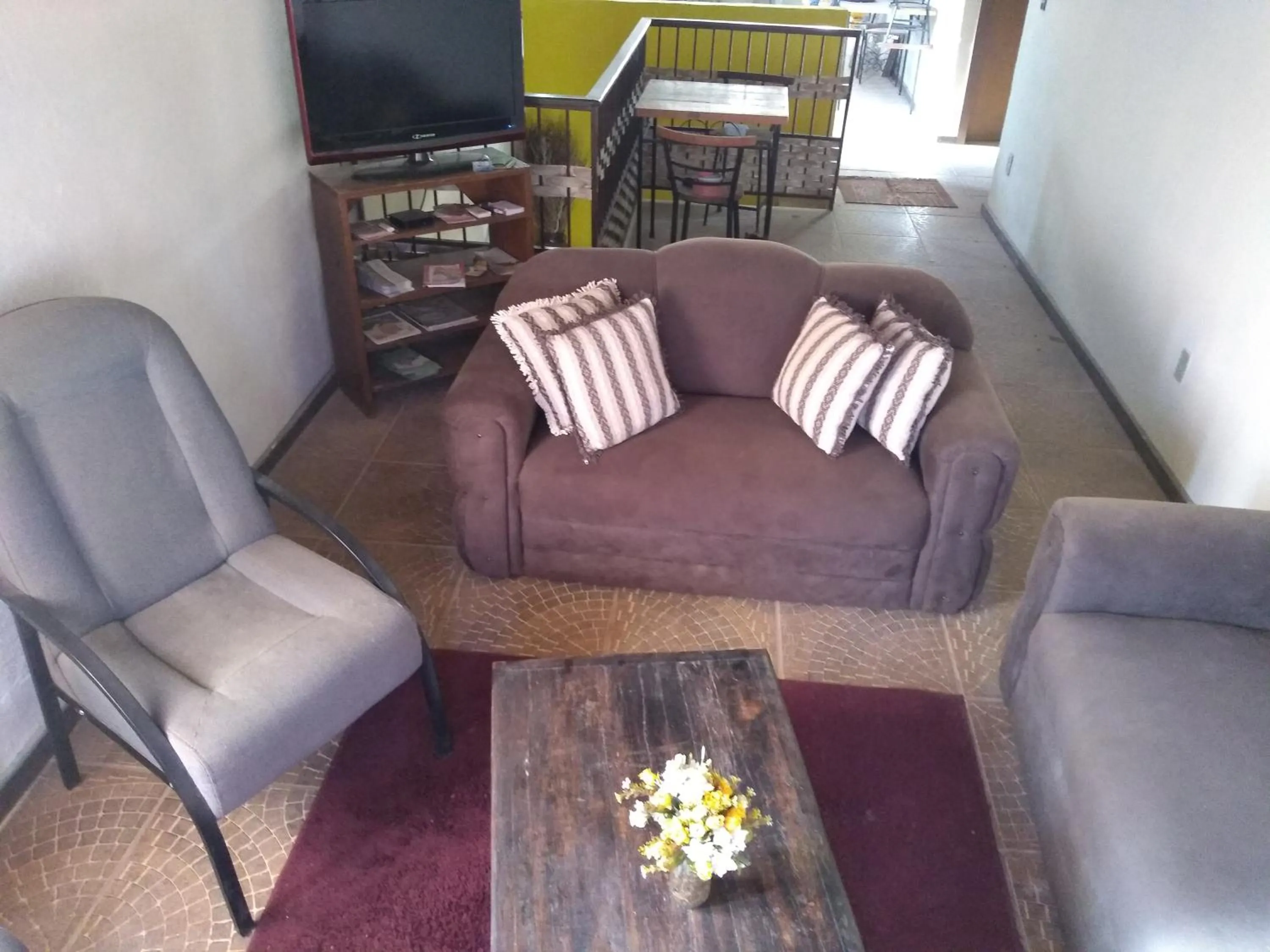 Seating area in VOA Pouso Aconchego de Minas