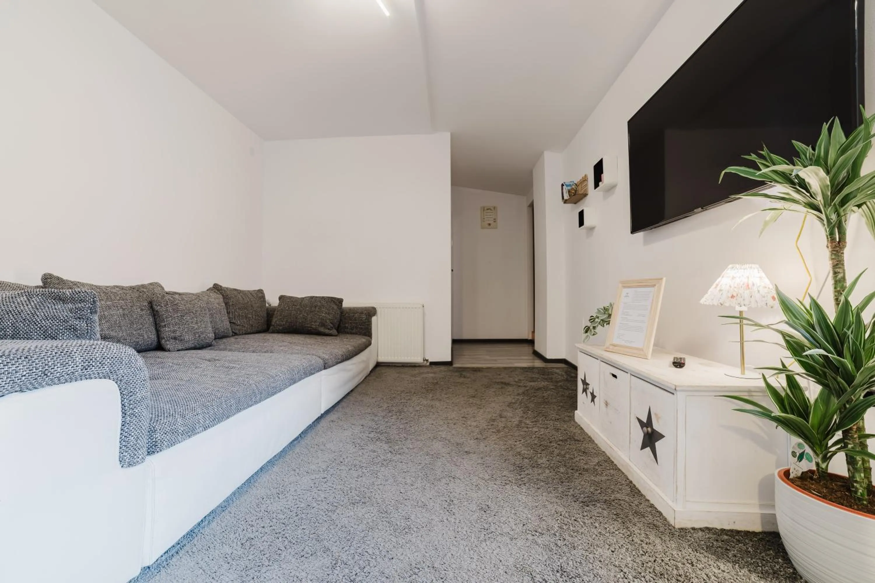 TV and multimedia in ALBERT RESIDENCE Brasov with complimentary parking and 10 percent Food and Drinks
