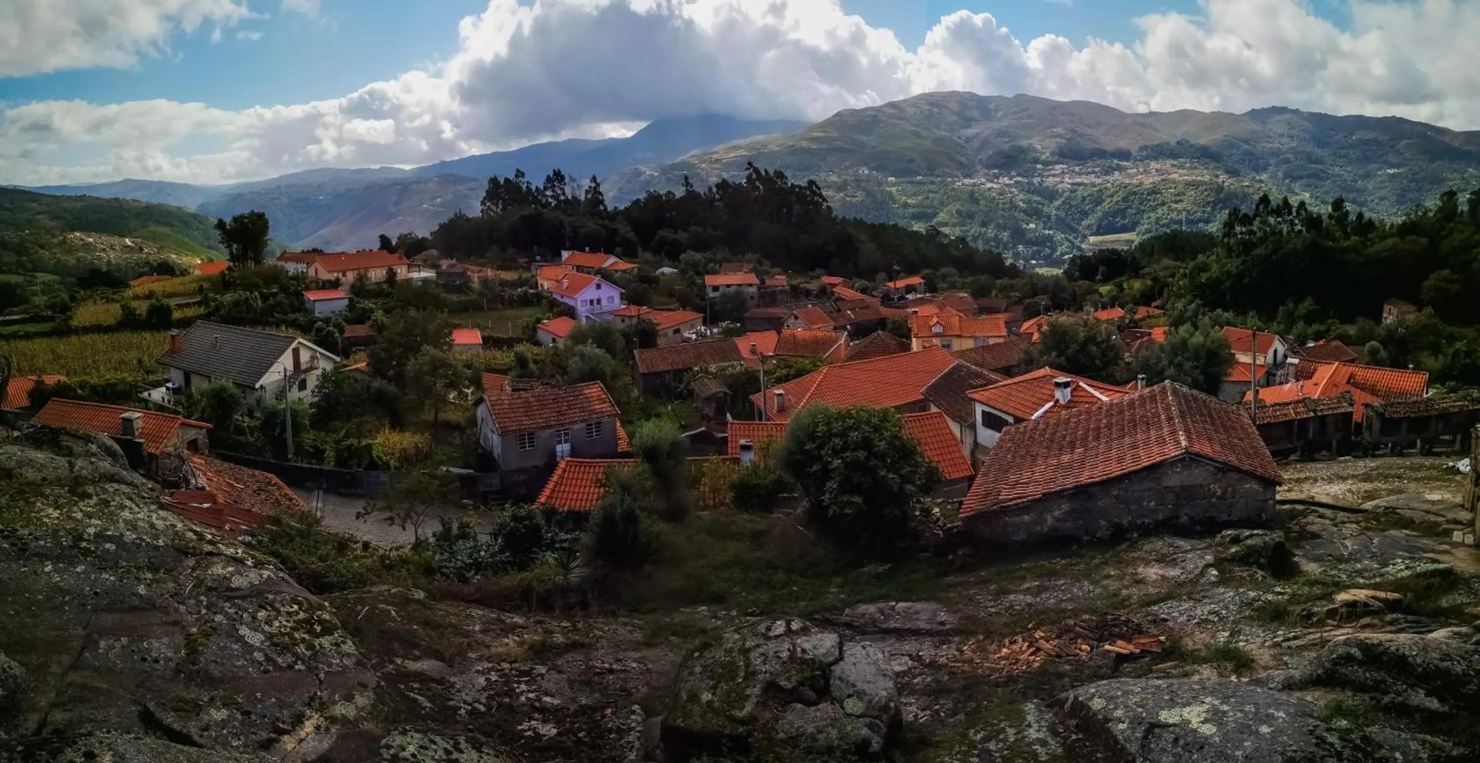 Natural landscape in Retiro do Gerês