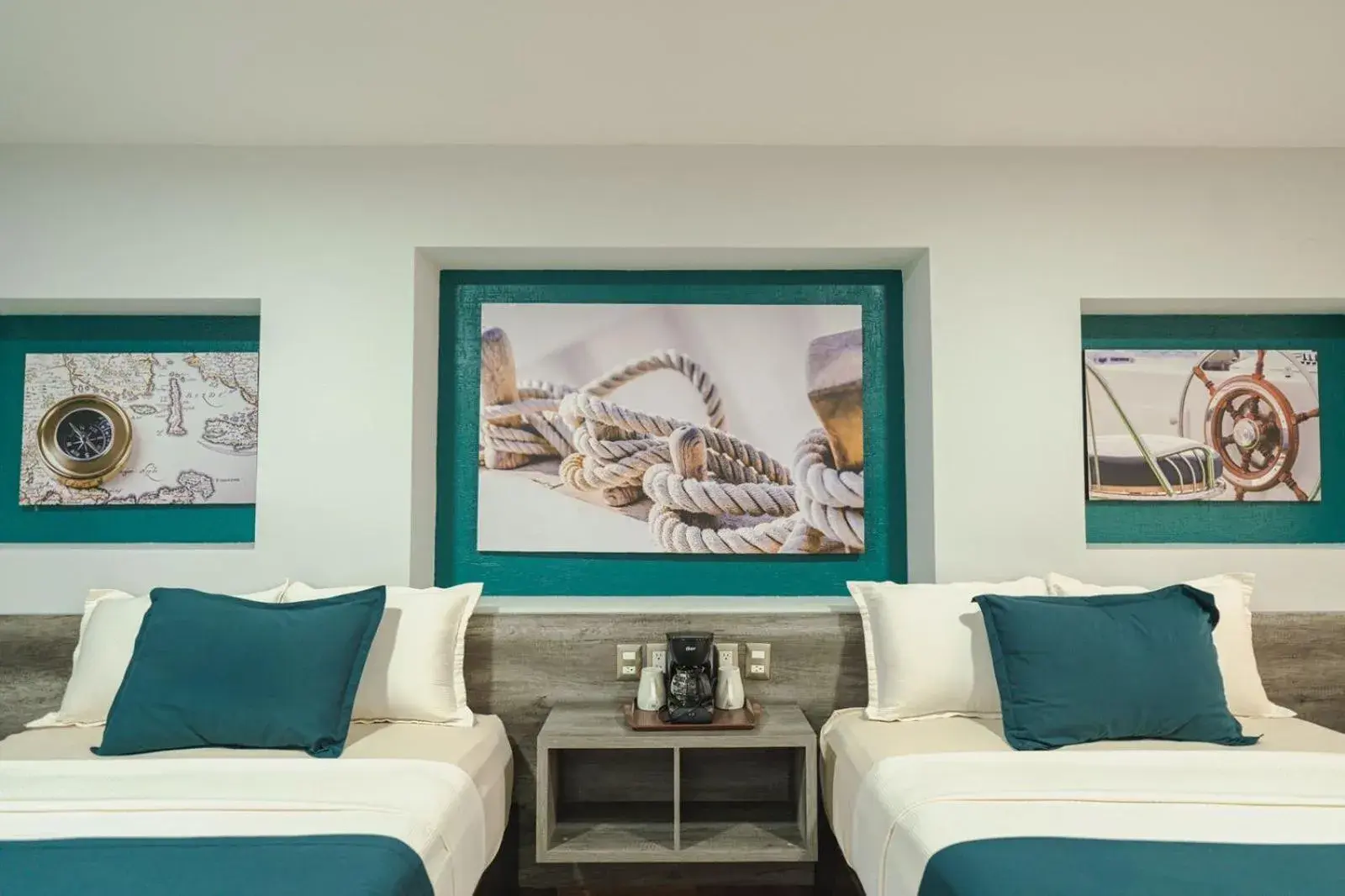 View (from property/room), Bed in Real Naviero Hotel Ejecutivo View (from property/room), Bed in Real Naviero Hotel Ejecutivo