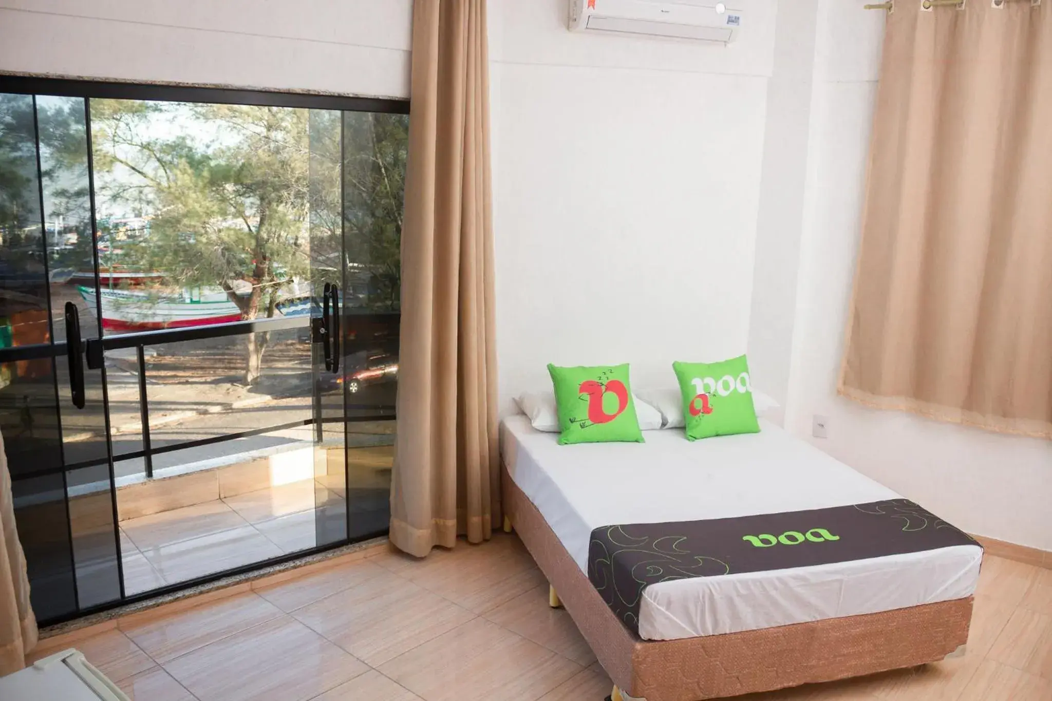 Deluxe Double Room with Balcony in VOA Pousada Bem Estar Deluxe Double Room with Balcony in VOA Pousada Bem Estar