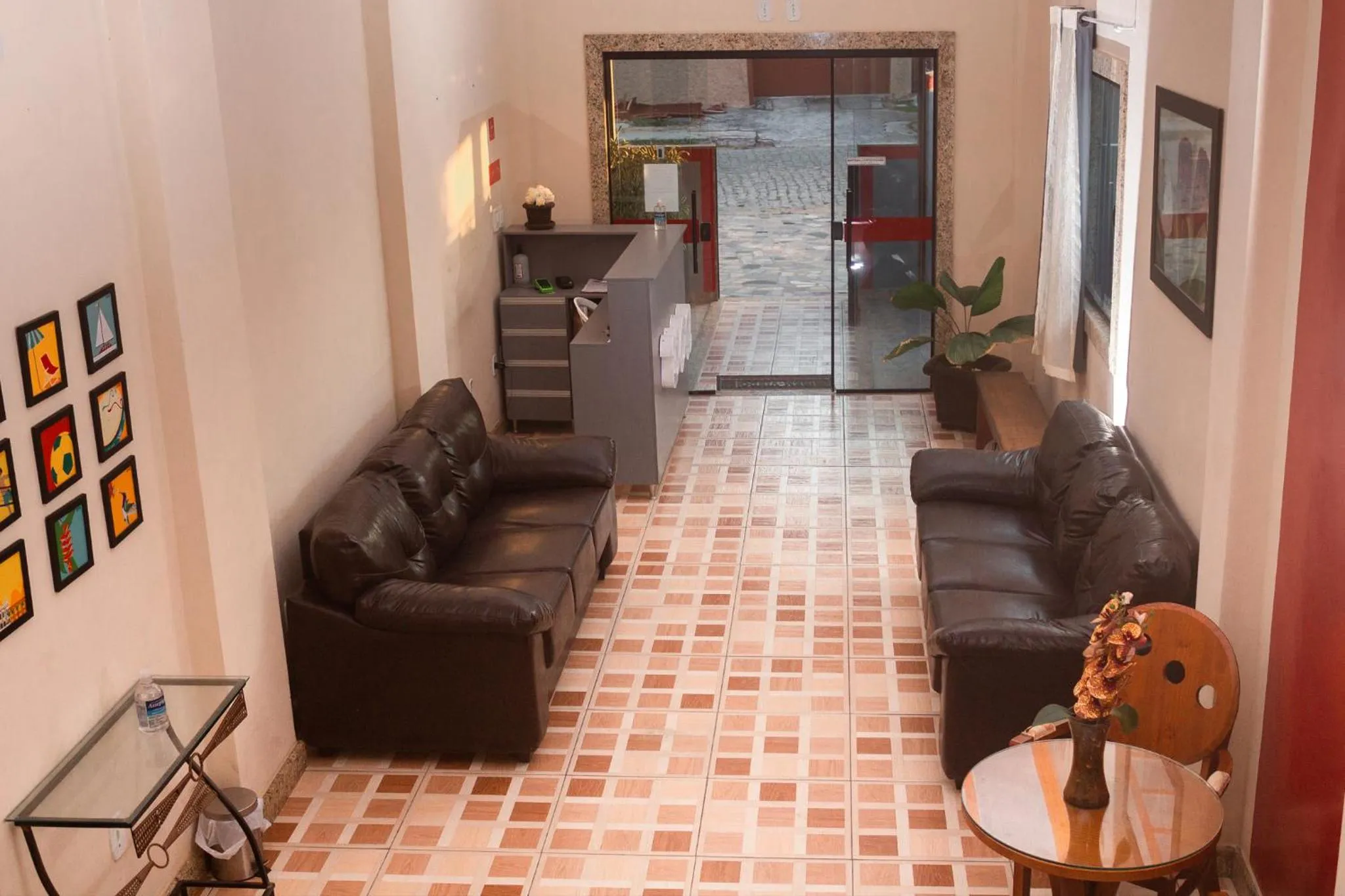 Inner courtyard view in VOA Pousada Bem Estar