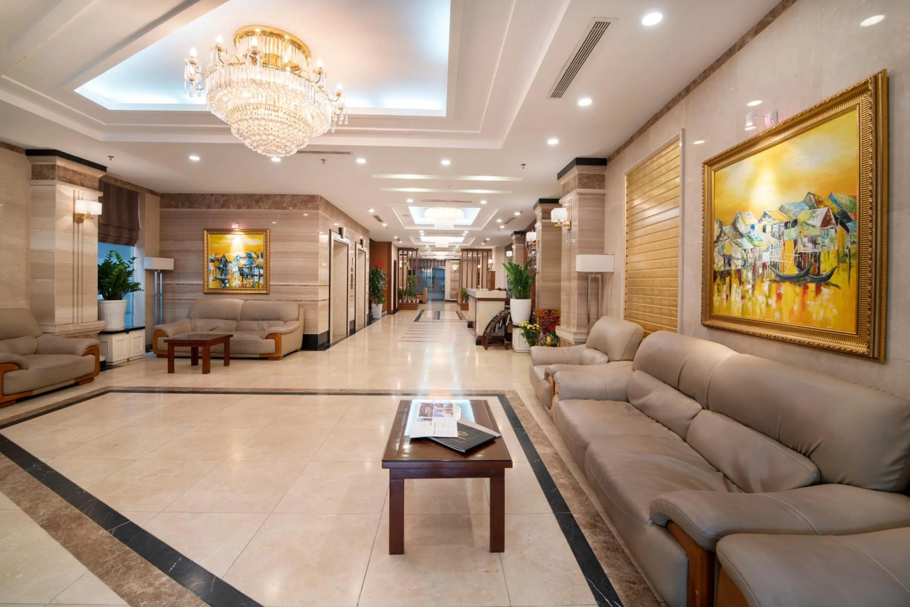 Lobby or reception in Hanoi Larosa Hotel