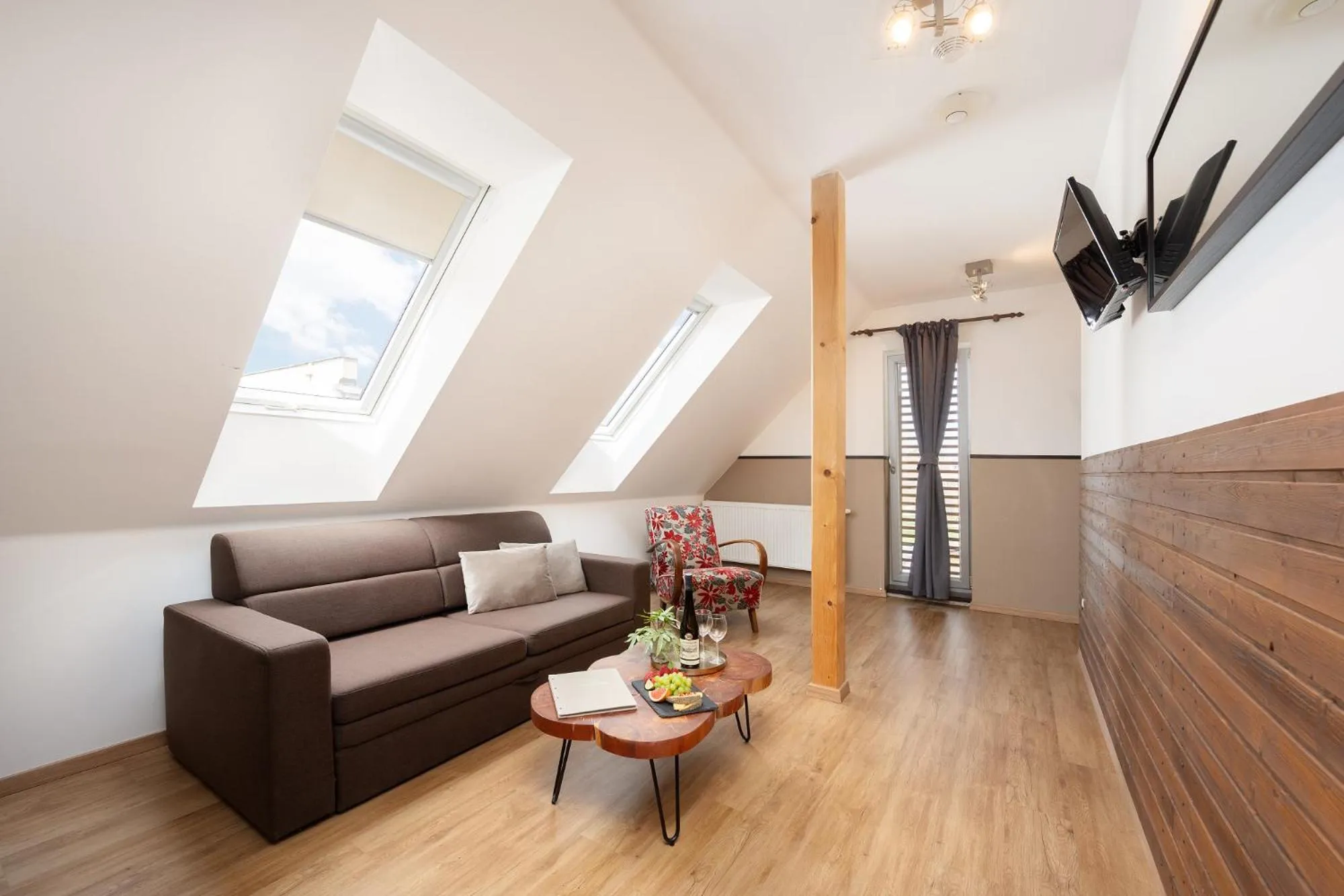 Living room in Wine & Wellness hotel Besední dům