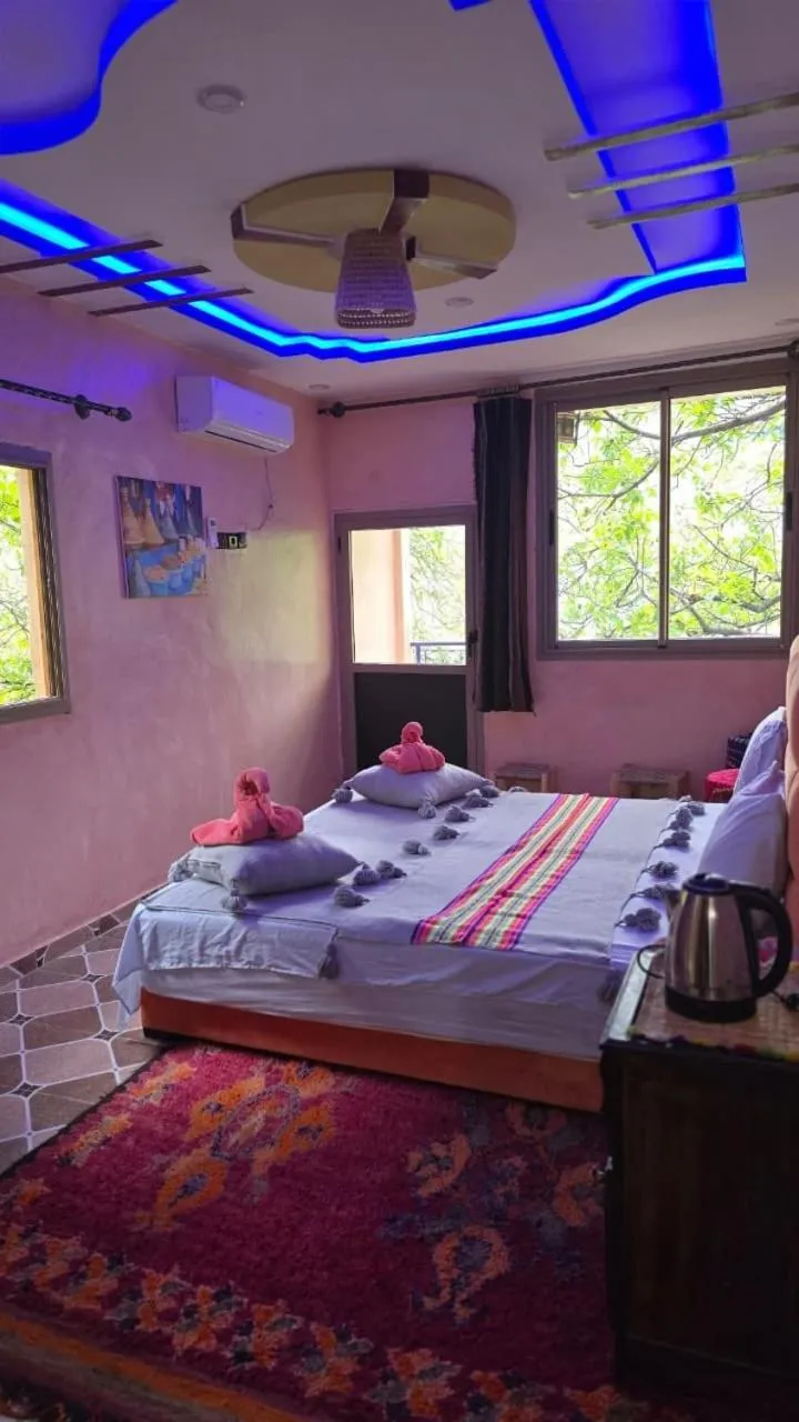 Bed in Riad Atlas Garden