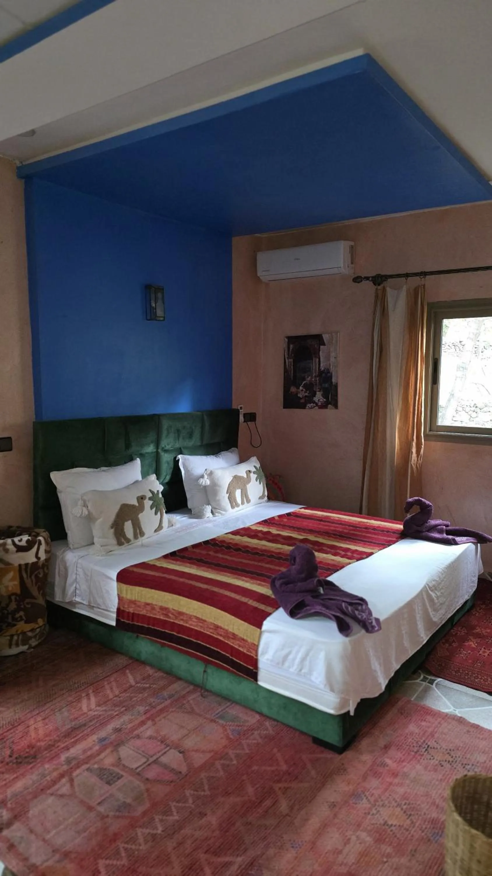 Bed in Riad Atlas Garden