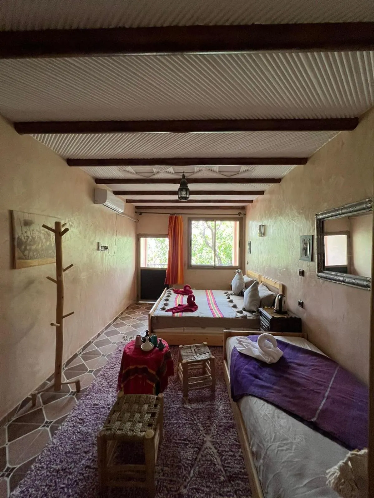 Bed in Riad Atlas Garden